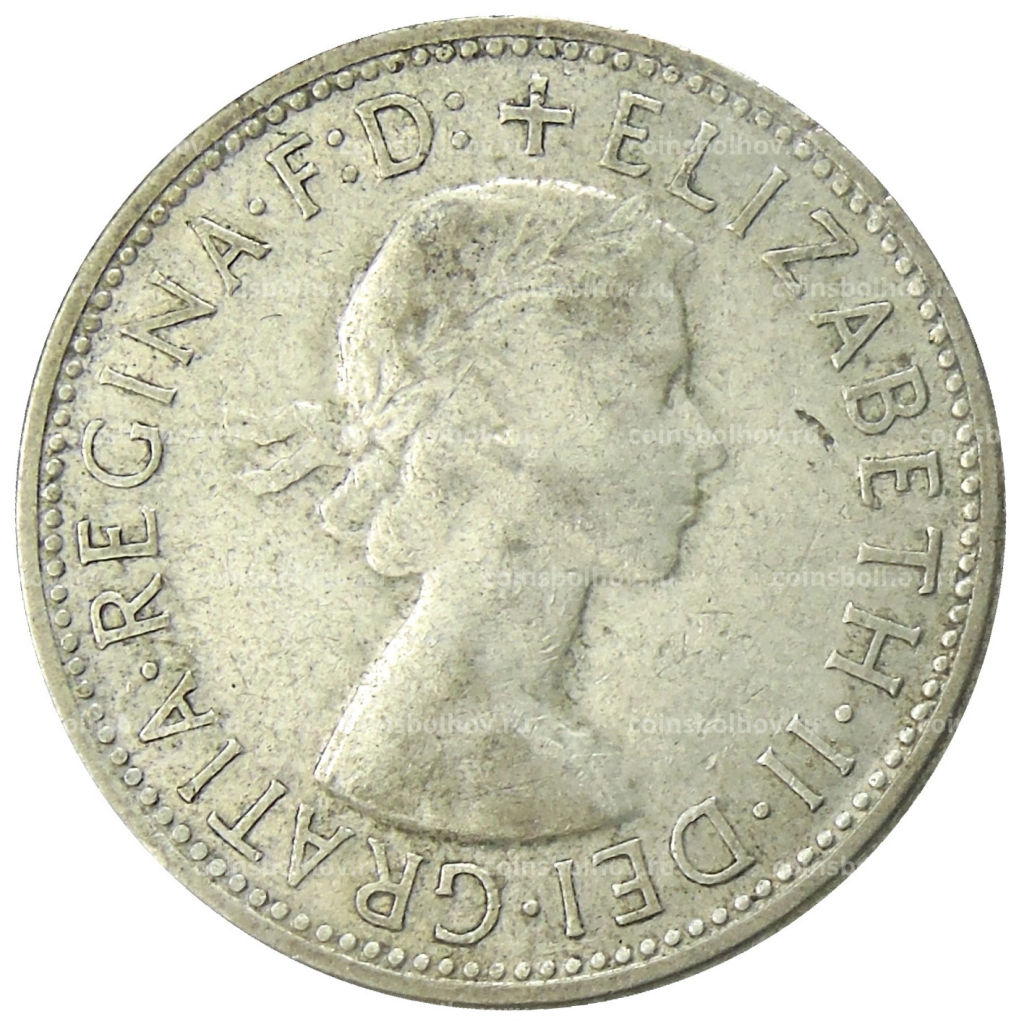 1 флорин (2 шиллинга) 1954 года Австралия  Королевский визит Елизаветы II