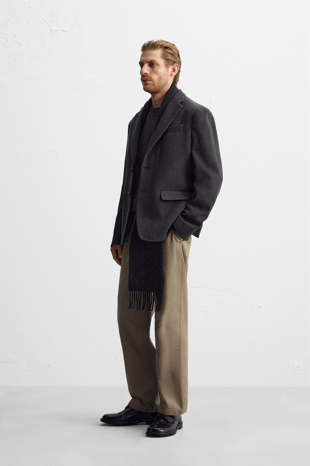 FLANNEL BLAZER - Zara фото 4