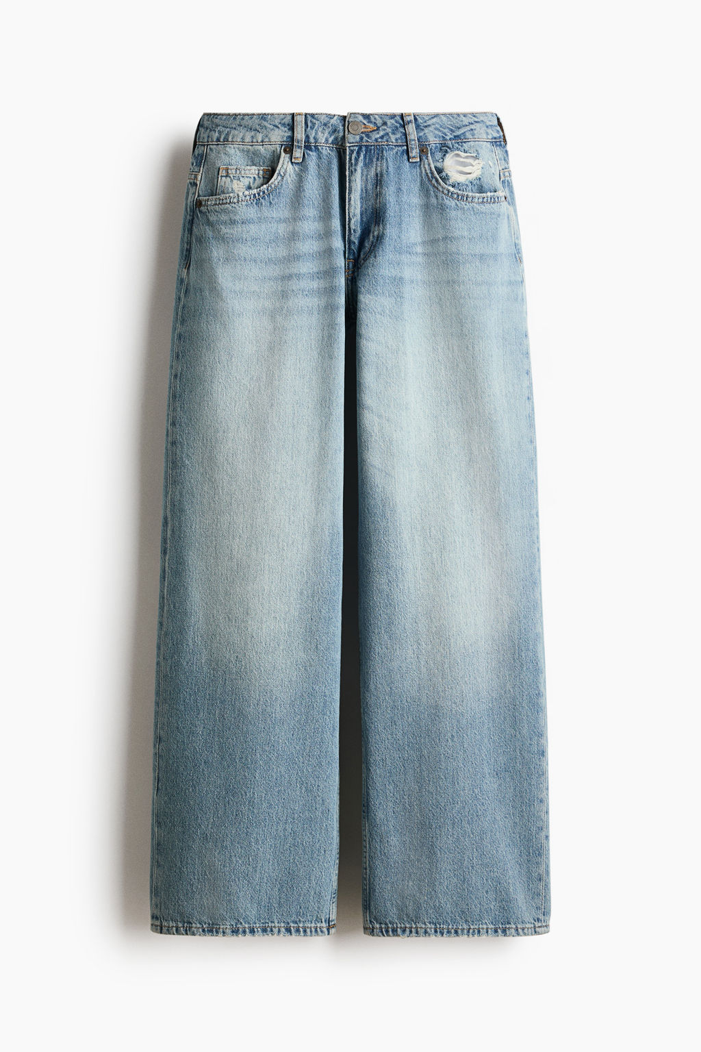 Baggy Low Waist Jeans - H&m фото 3