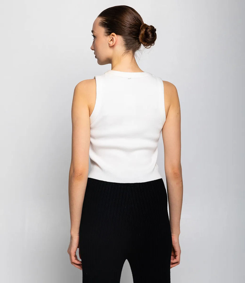 Майка #КТ0863, белый