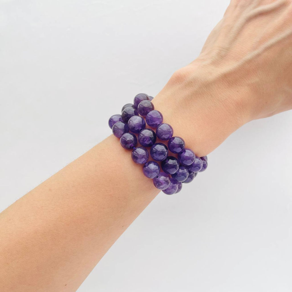 Бусины для украшений из Аметиста (45 бусин) - Радуга самоцветов фото 2