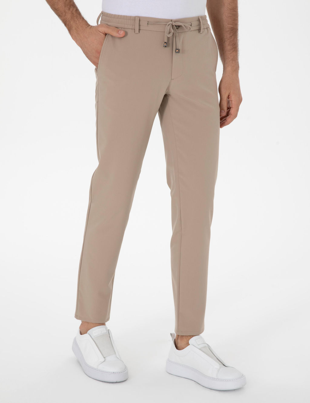 Vizon Slim Fit Beli Ba_c_kl_ Esnek Klasik Pantolon
