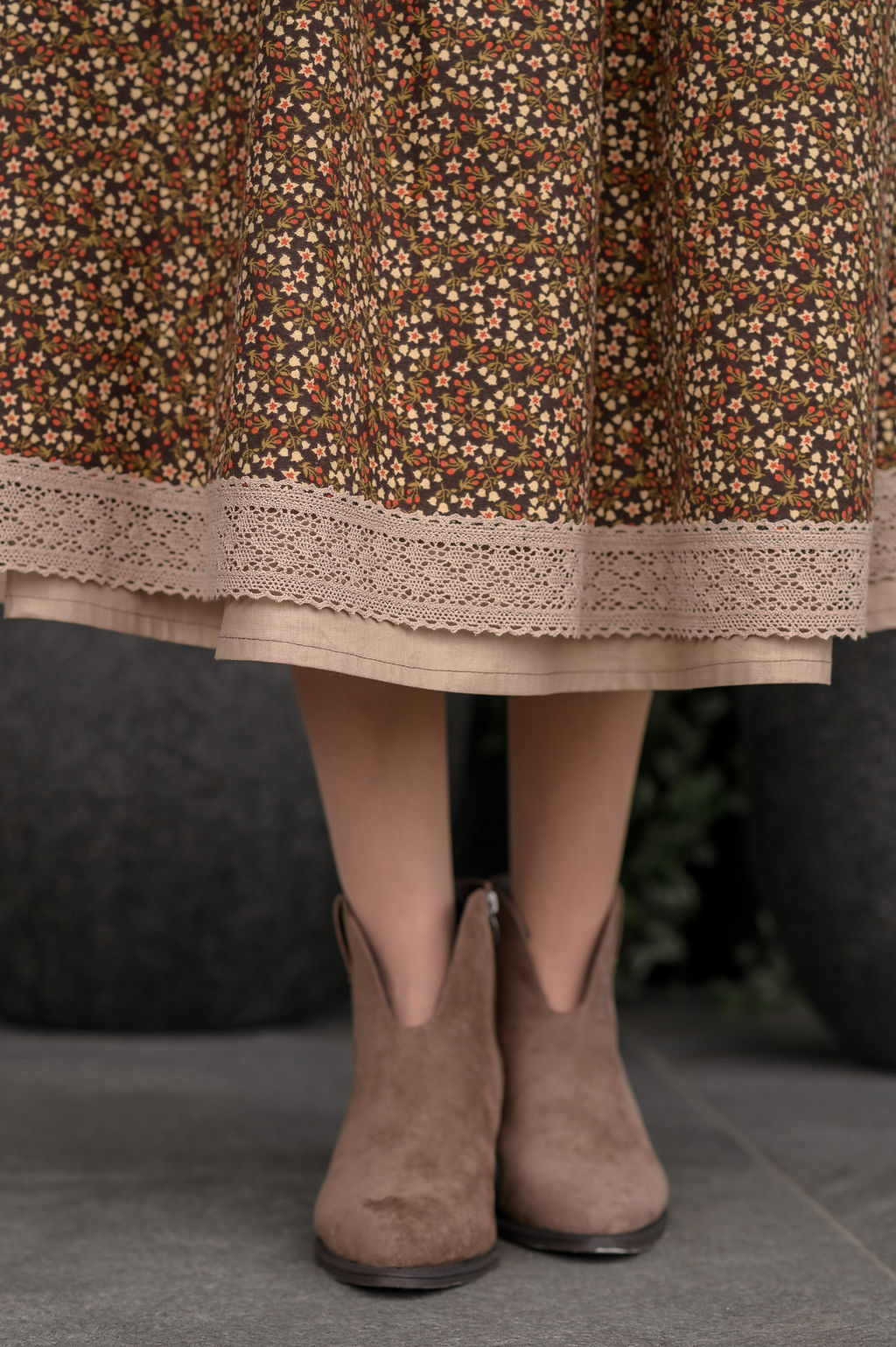 платье хлопок фланель - Новый лен фото 5