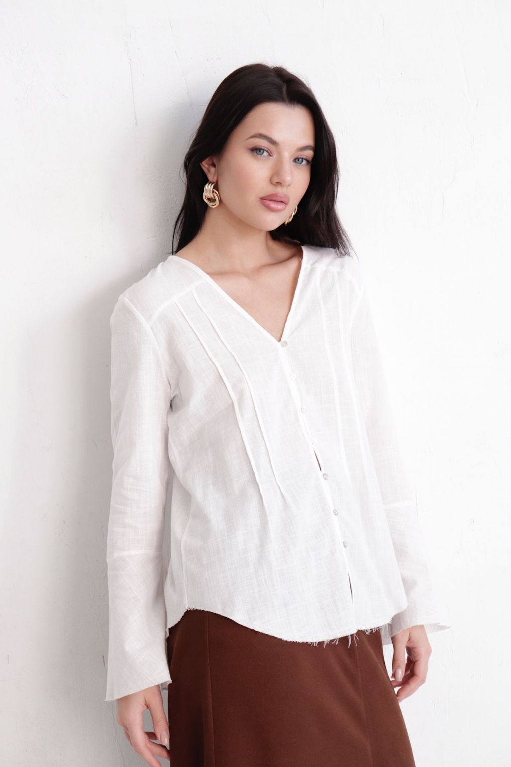 11209 Блуза из хлопка - Martichelli фото 5