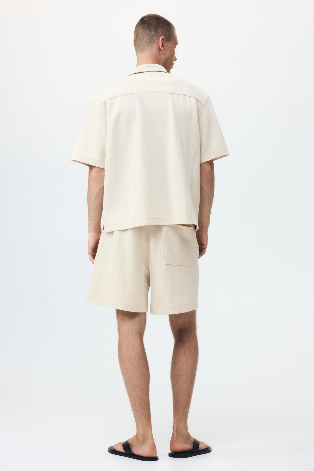 Pantal?n corto interlock Relaxed Fit - H&m фото 7
