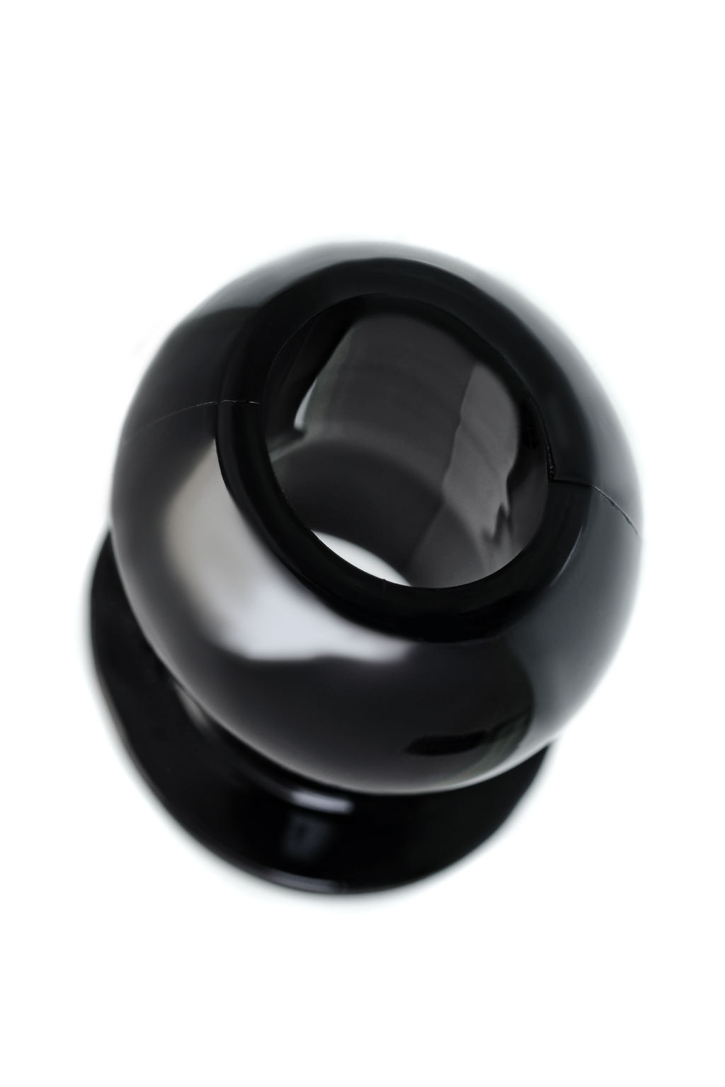 Анальная втулка TOYFA Basic M, TPE, чёрный, 6,5 см