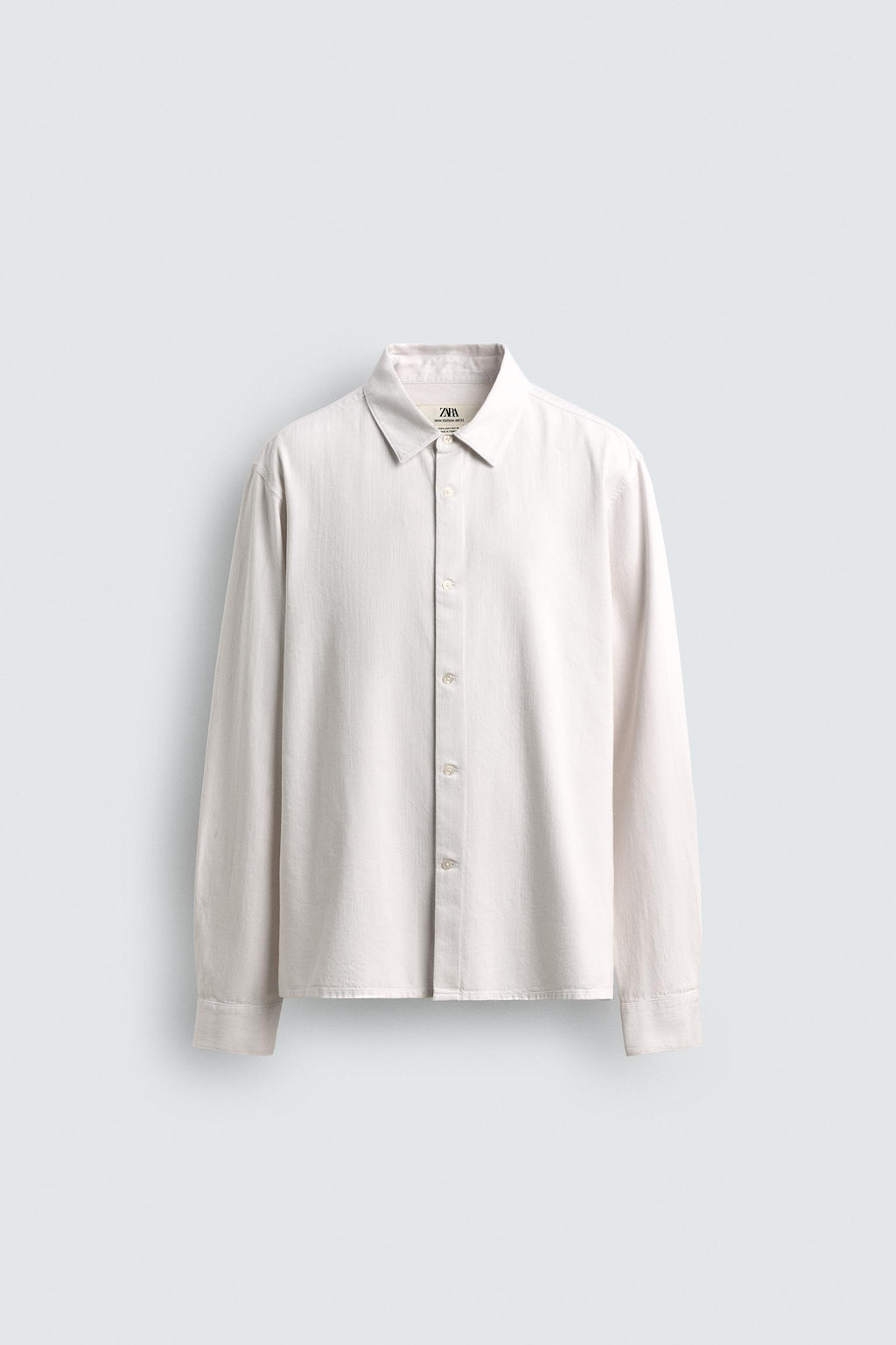 LIGHTWEIGHT DENIM SHIRT LIMITED EDITION - Zara фото 7