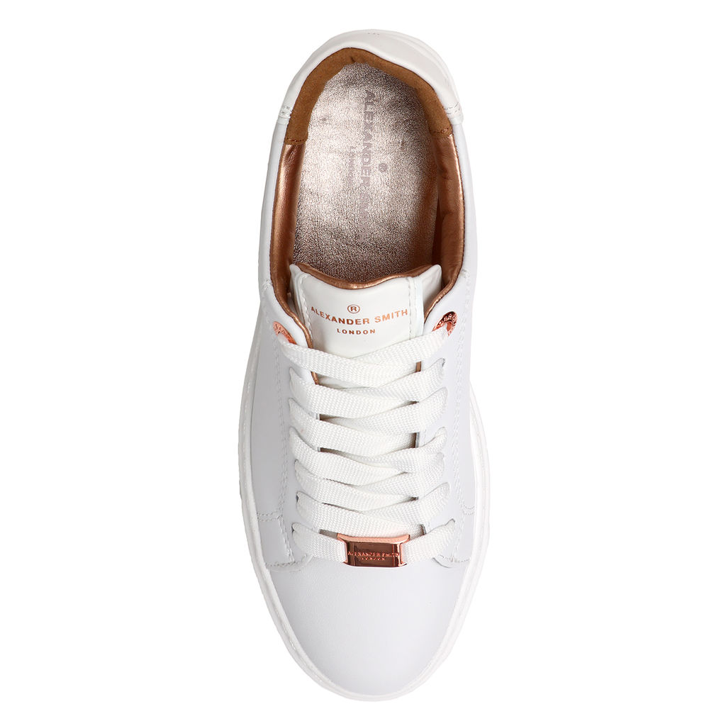 Женские кеды ALEXANDER SMITH London Артикул 3990300, белый