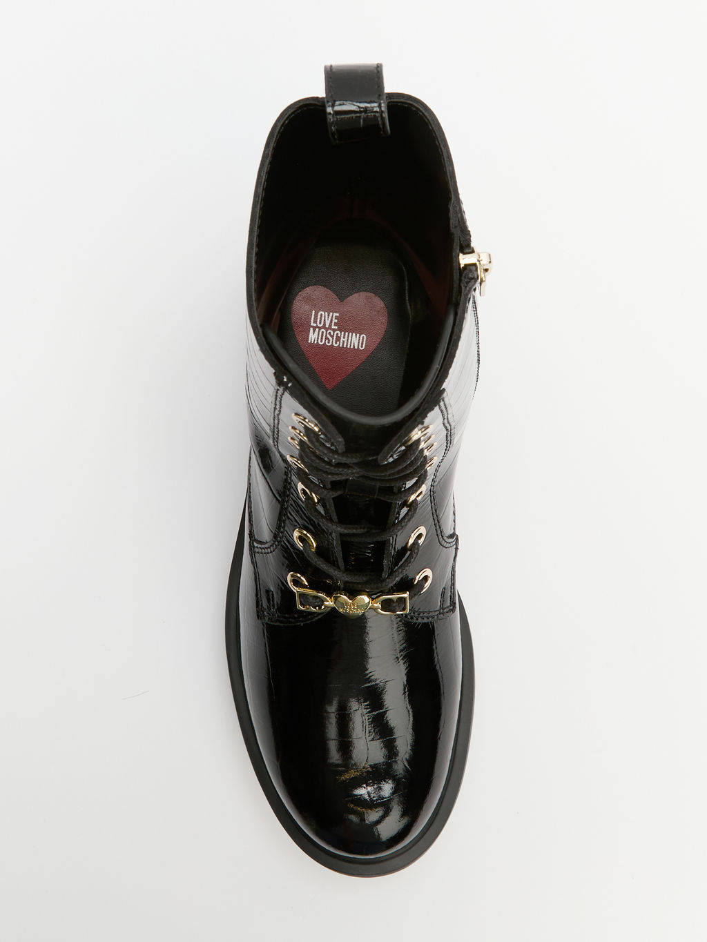 Женские ботинки LOVE MOSCHINO NEW CITY LOVE Артикул 4198813, черный  фото 3