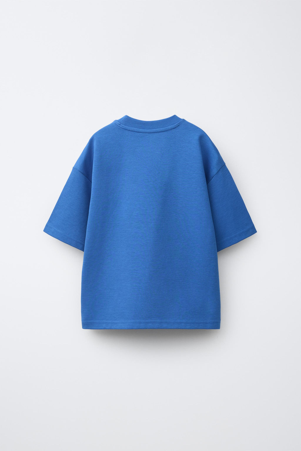 CAMISETA LISA INTERLOCK / Azul?n