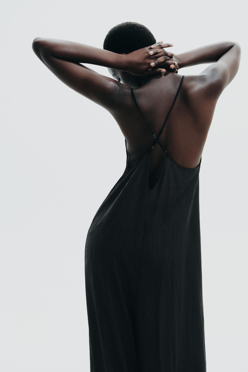 FLOWY TEXTURED JUMPSUIT - Zara фото 6