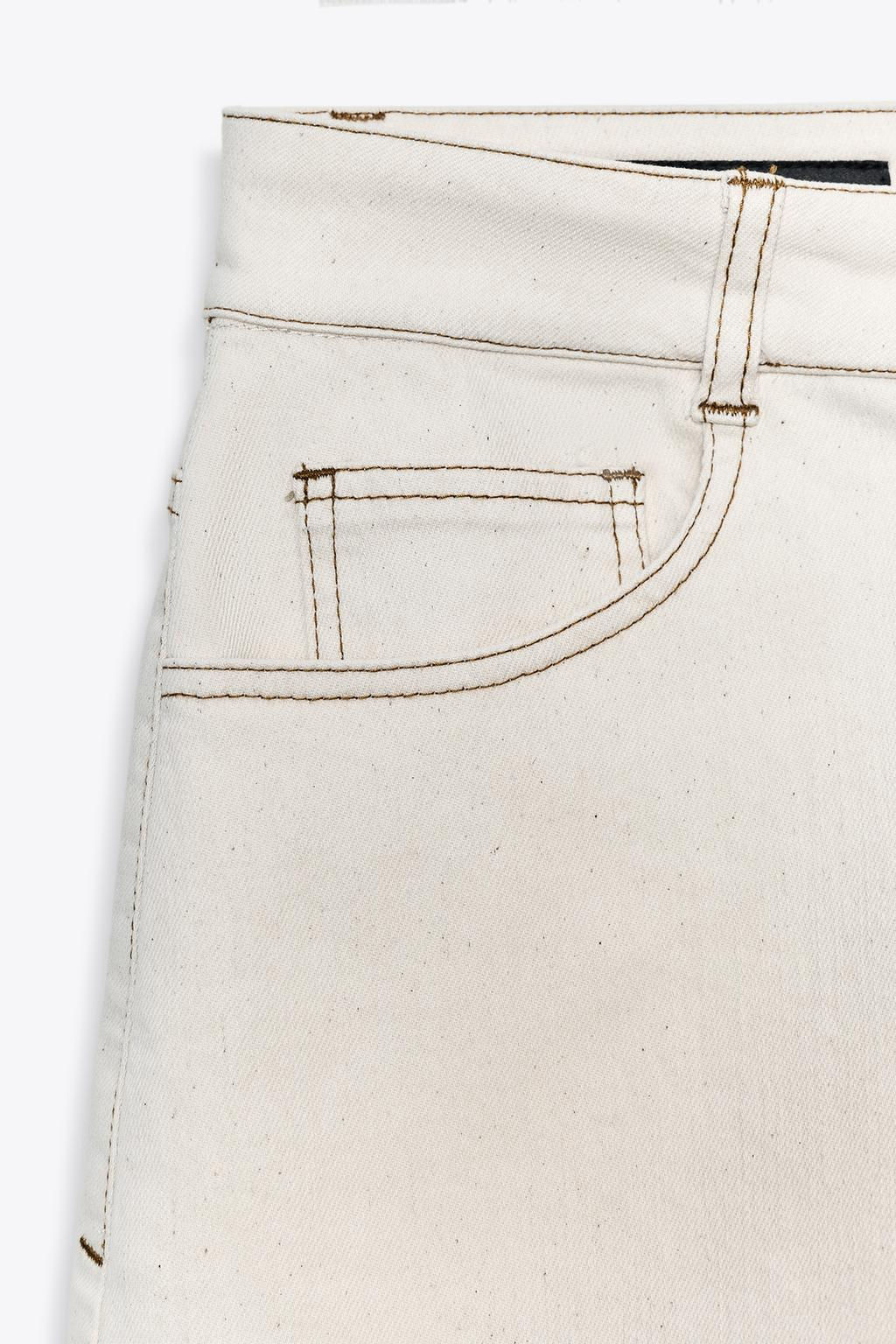 Z1975 DENIM MOM FIT BERMUDA SHORTS - Zara фото 6