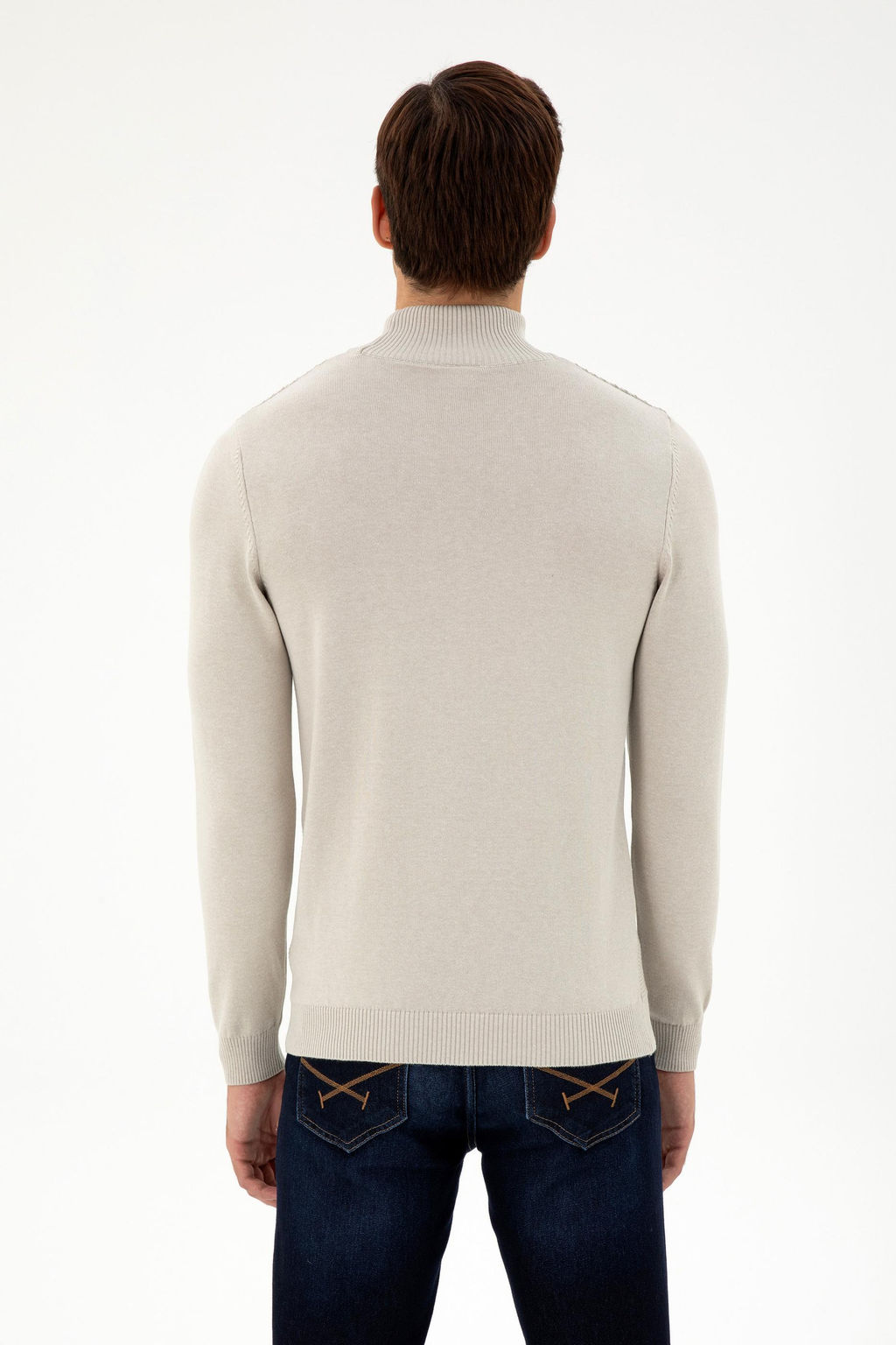 Мужской свитер с камнем Неожиданная скидка в корзине - U.s. polo assn фото 5