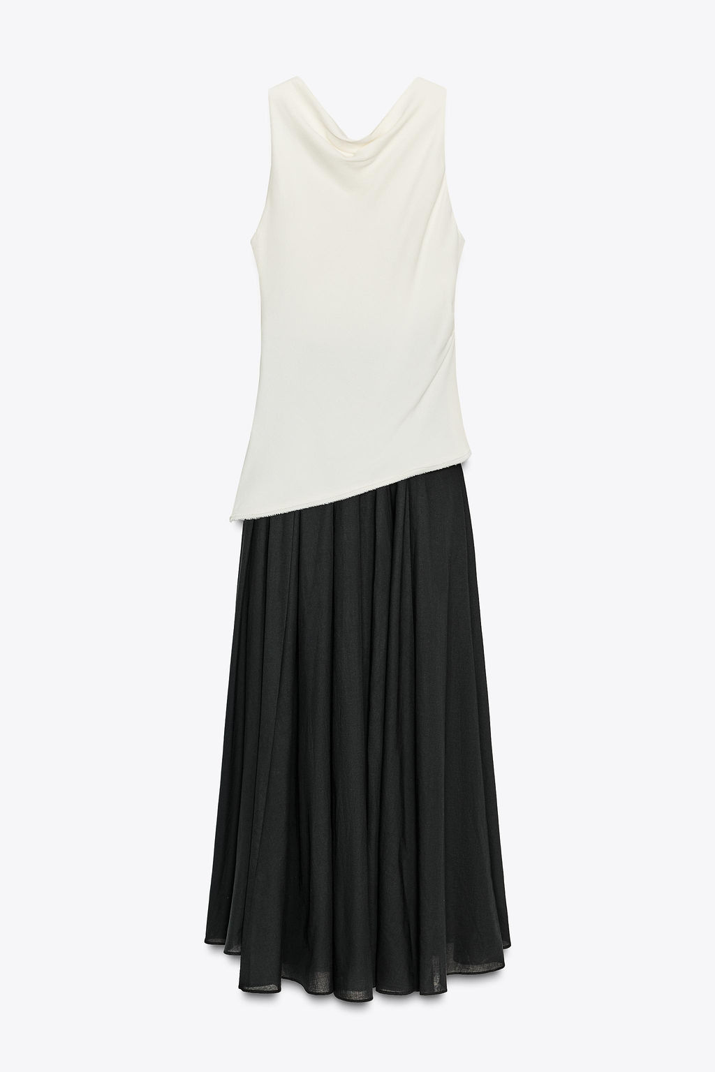 ZW COLLECTION COMBINED HALTER DRESS - Zara фото 16