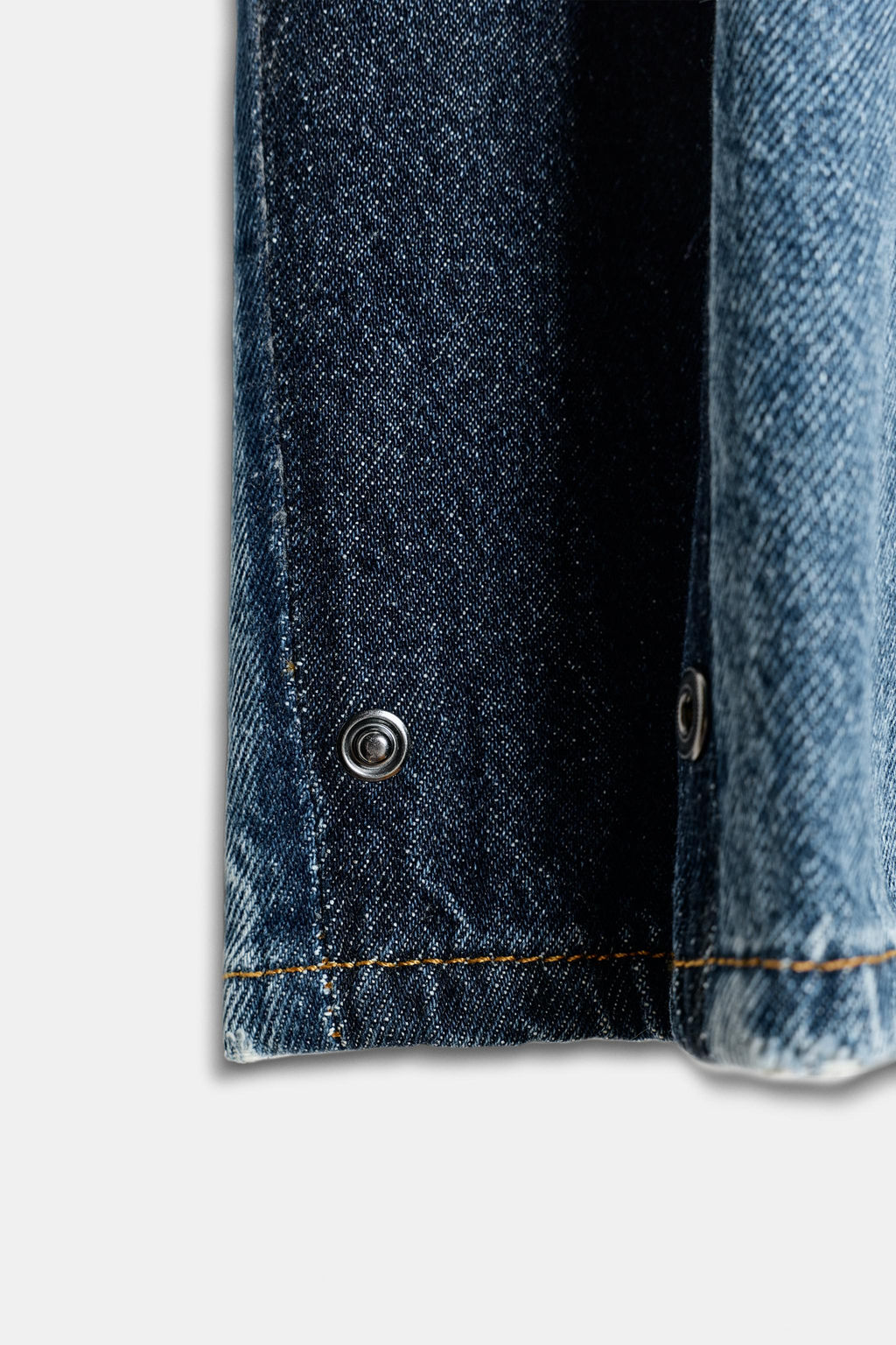 ZW COLLECTION TAPERED PATCHWORK JEANS - Zara фото 5