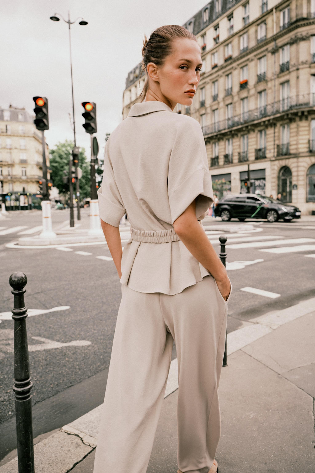 SAFARI SHIRT WITH BELT - Zara фото 4