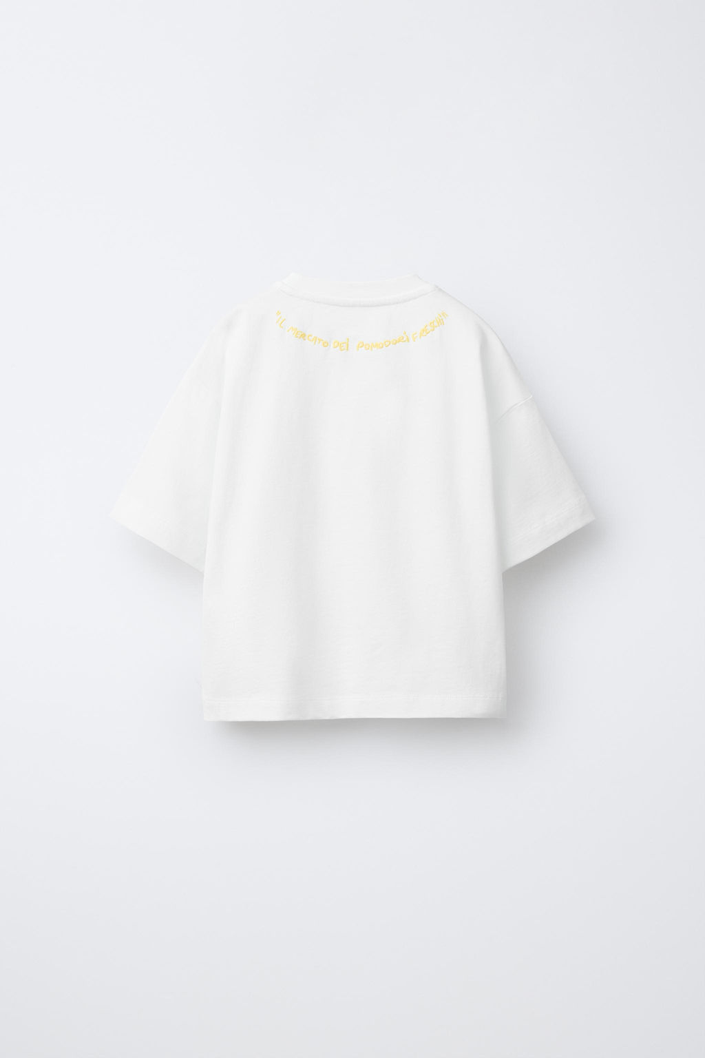 CAMISETA PARCHE TOMATES / Blanco roto - Zara фото 2