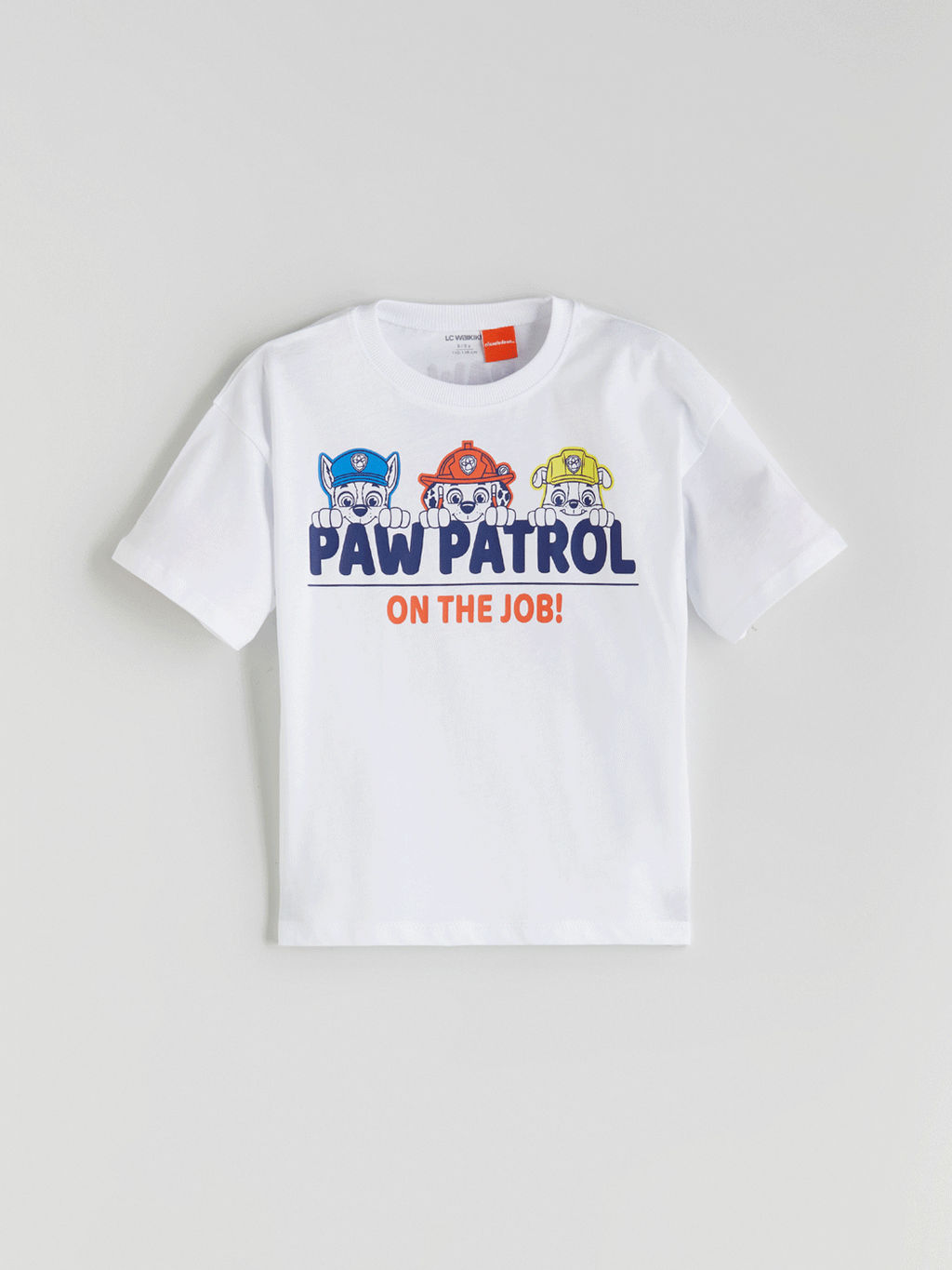 Bisiklet Yaka Paw Patrol Bask?l? Erkek ?ocuk Ti??rt