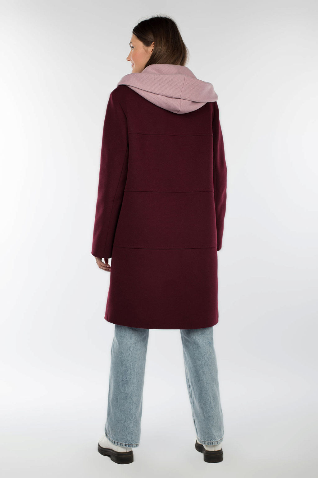 02-3043 Пальто женское утепленное - El podio фото 4