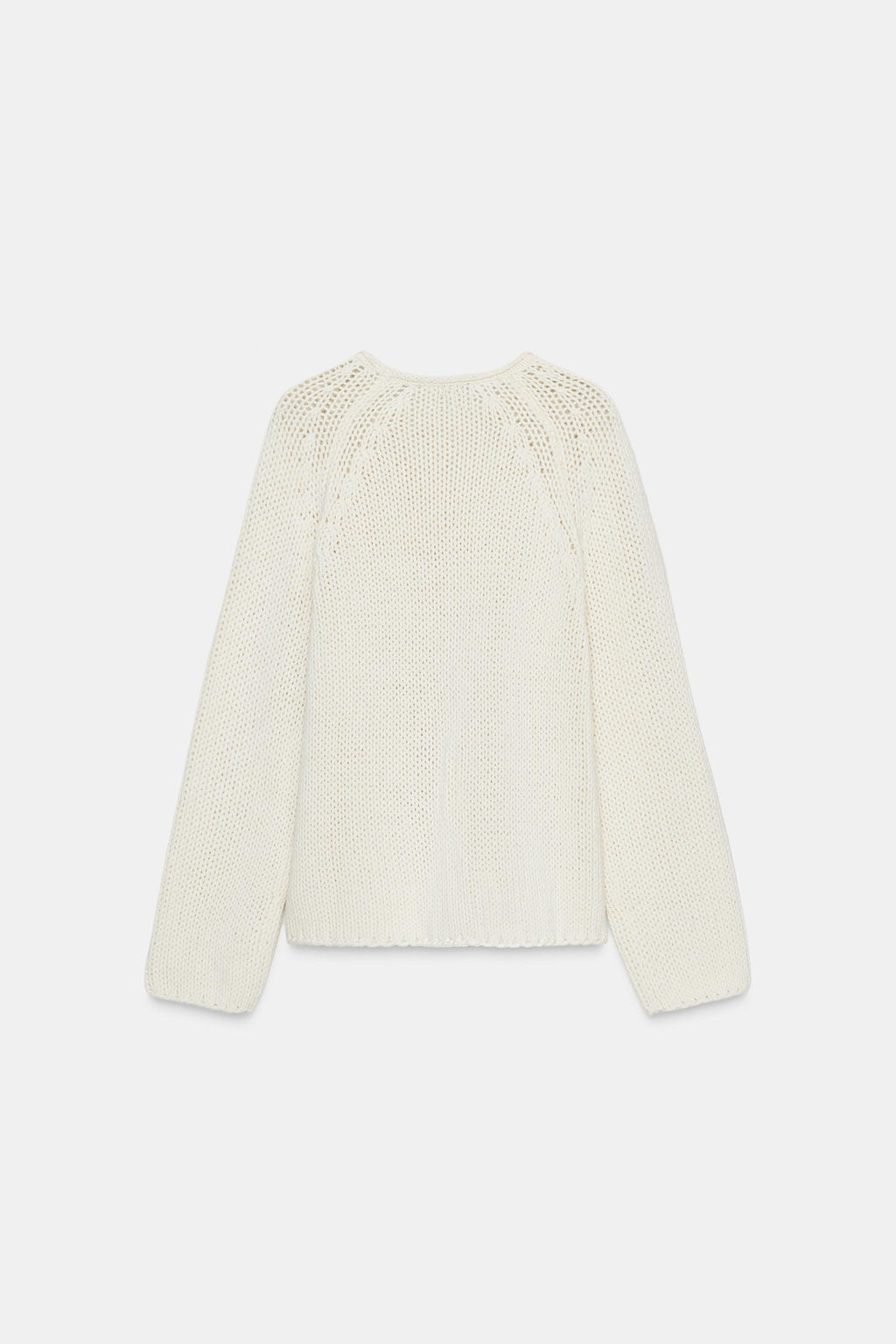 CHUNKY KNIT SWEATER - Zara фото 5