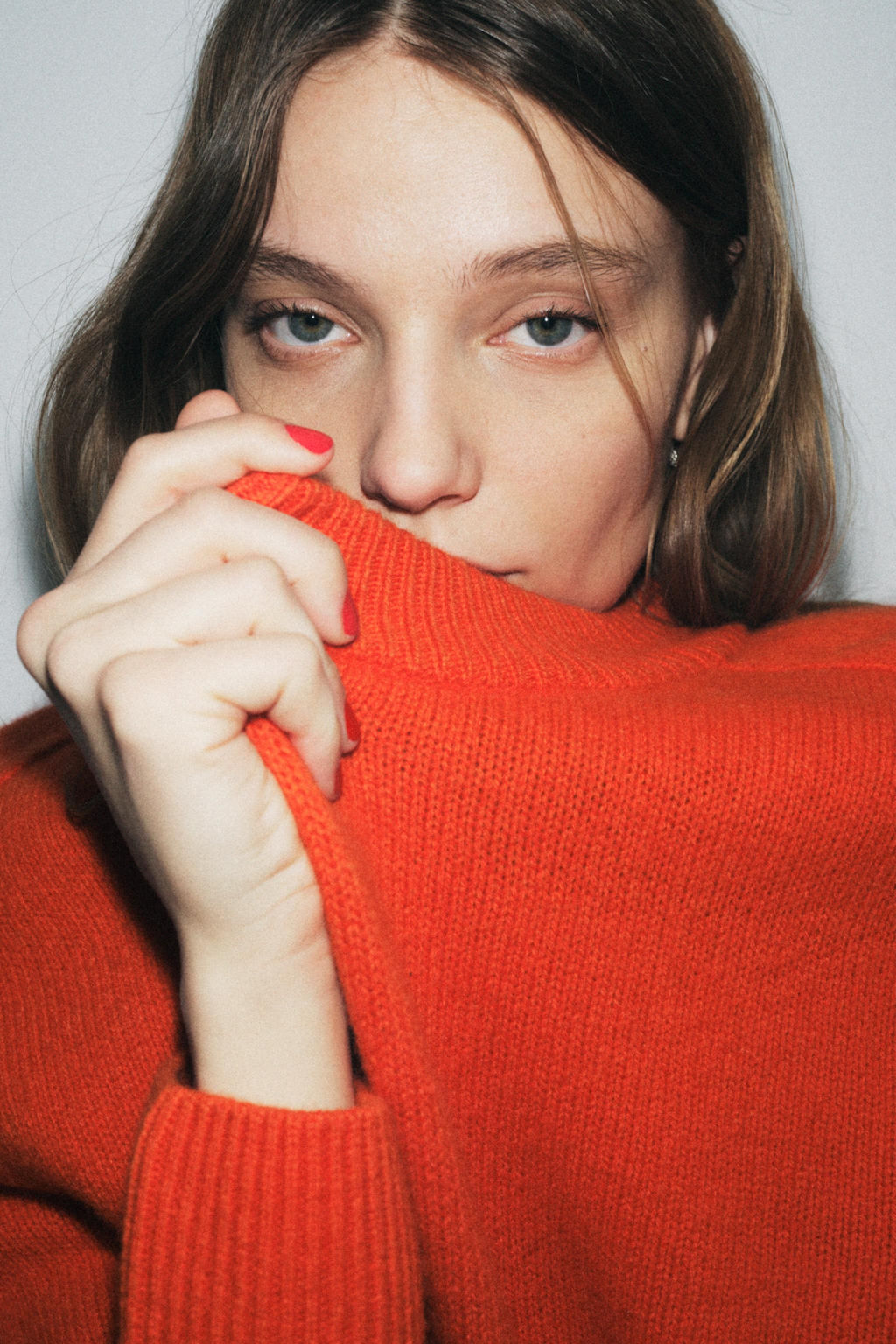 100% WOOL JUMPER WITH SHOULDER PADS - Zara фото 5