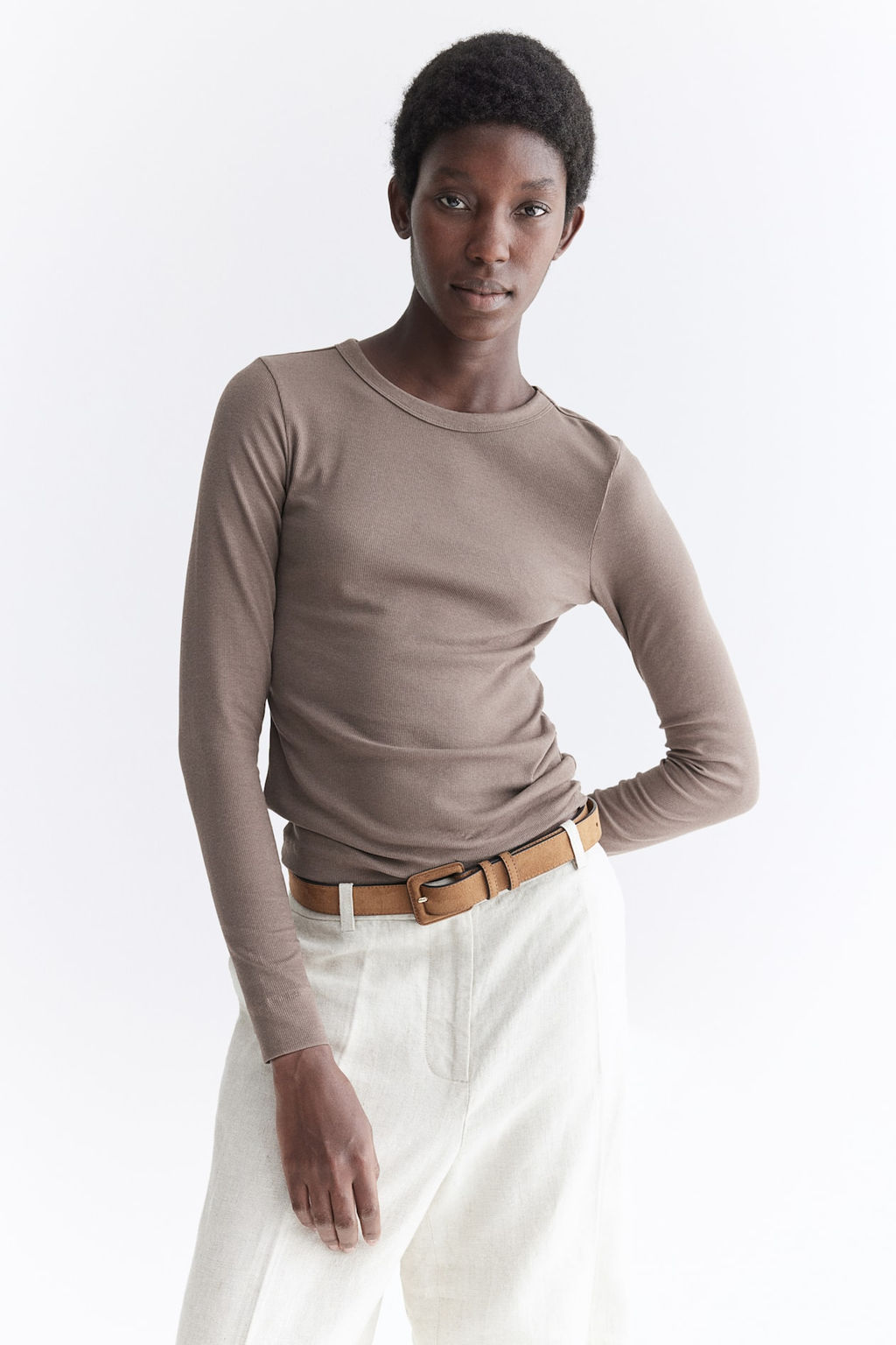 Camiseta de canale con modal - H&m фото 2