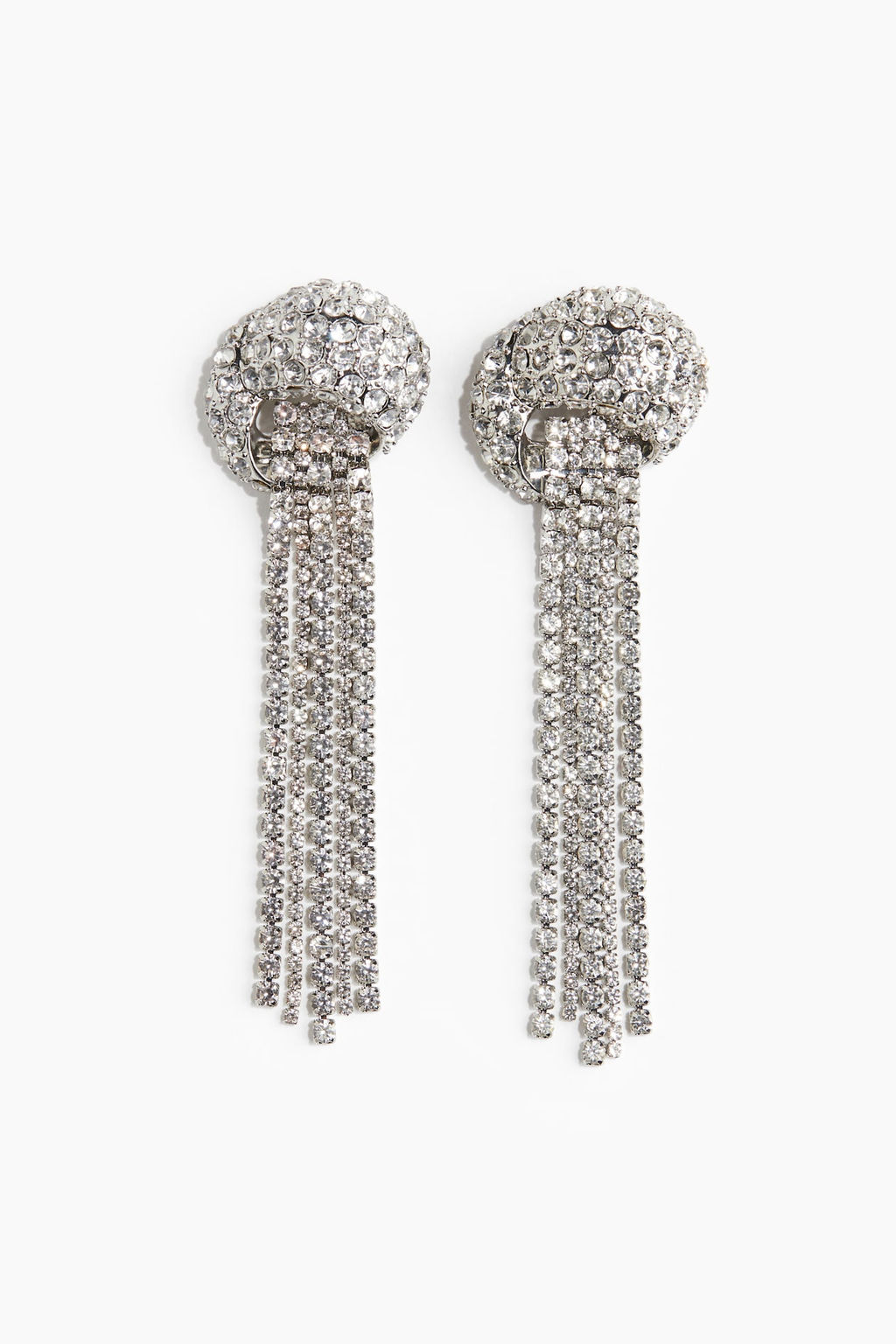 Pendientes largos de strass - H&m фото 3