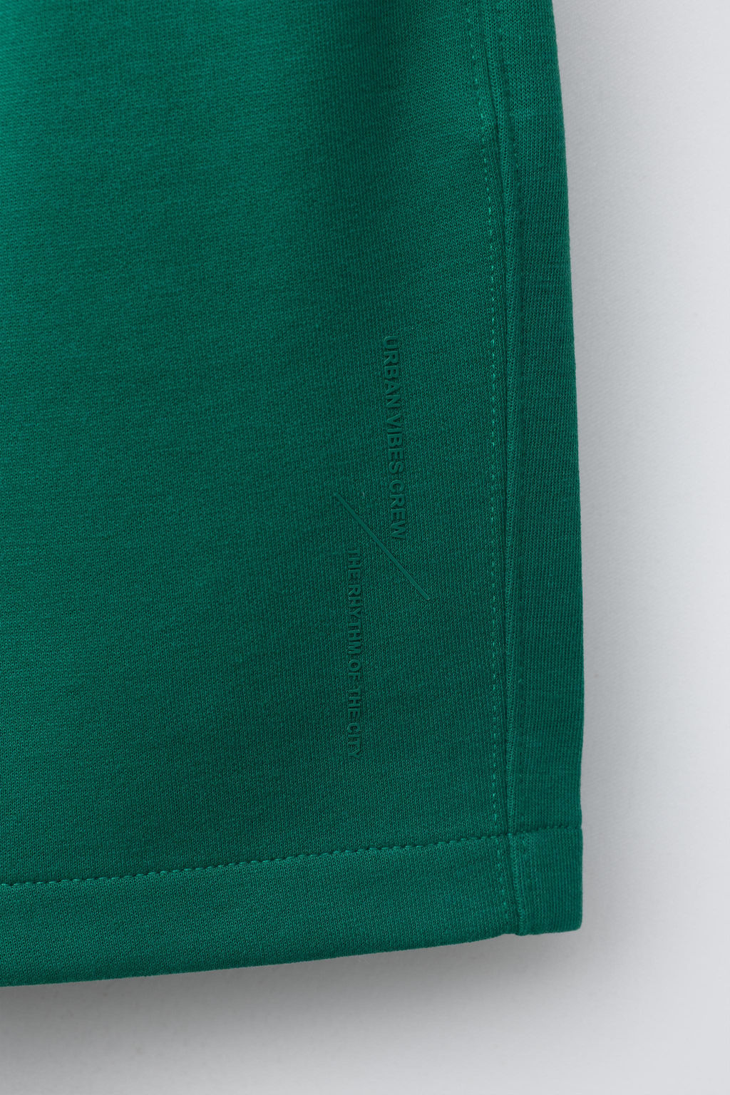 CONJUNTO CAMISETA Y BERMUDA INTERLOCK / Verde - Zara фото 8