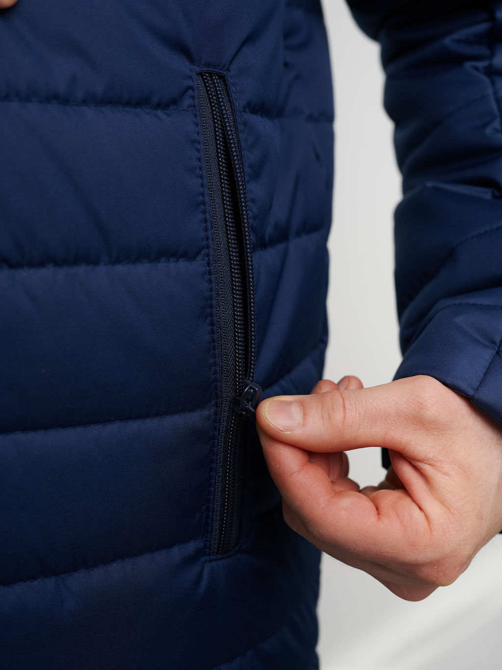 Мужская куртка "Фит" синий