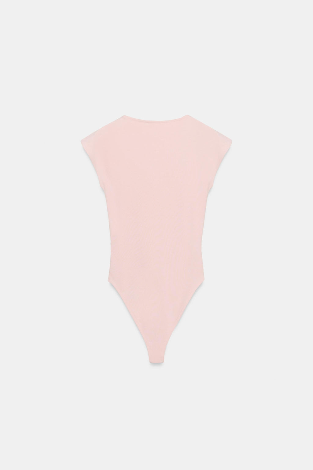 BODY ESCOTE REDONDO / Rosa empolvado - Zara фото 6