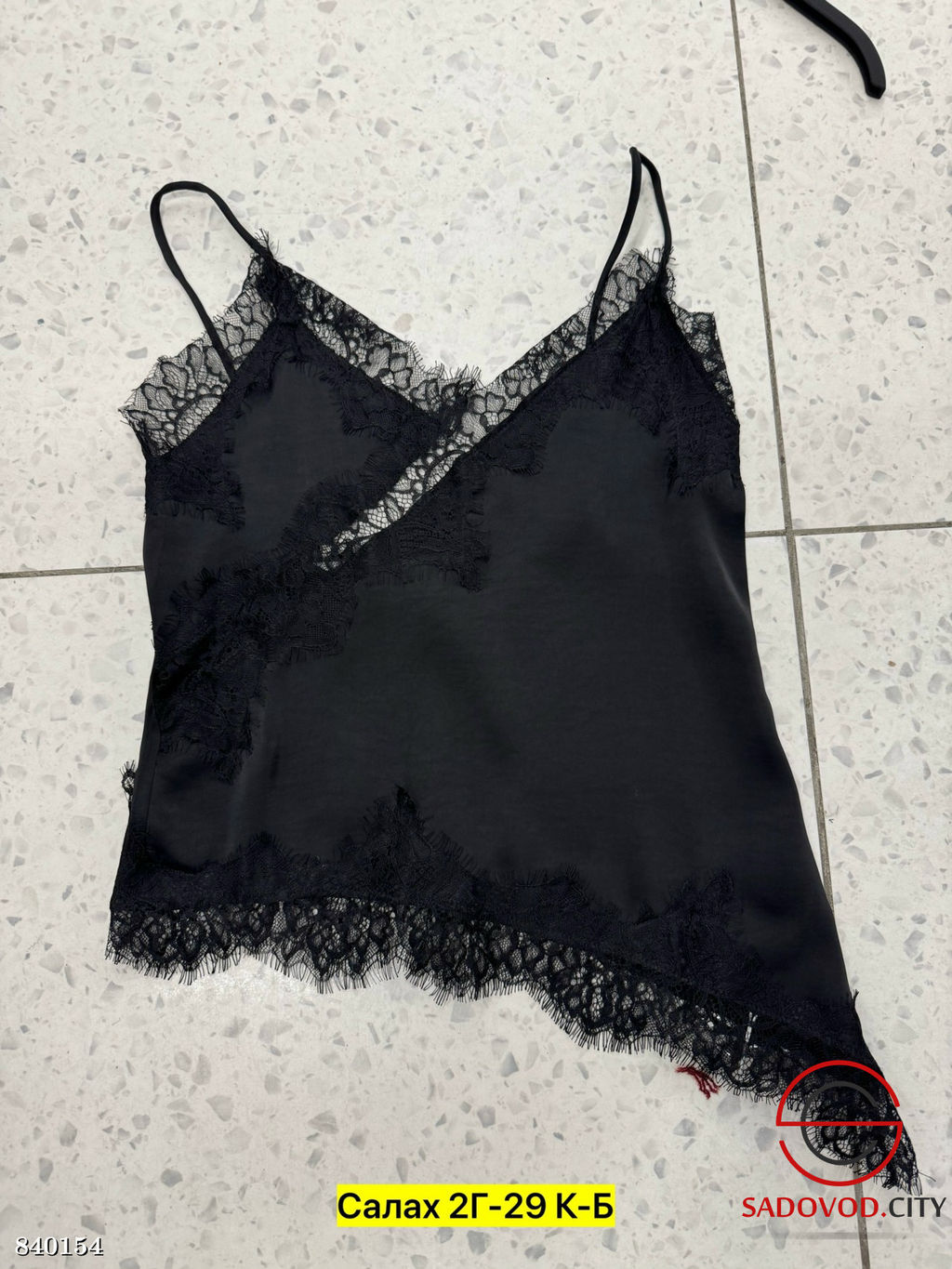 Майка женская с гипюром - Bruno фото 4