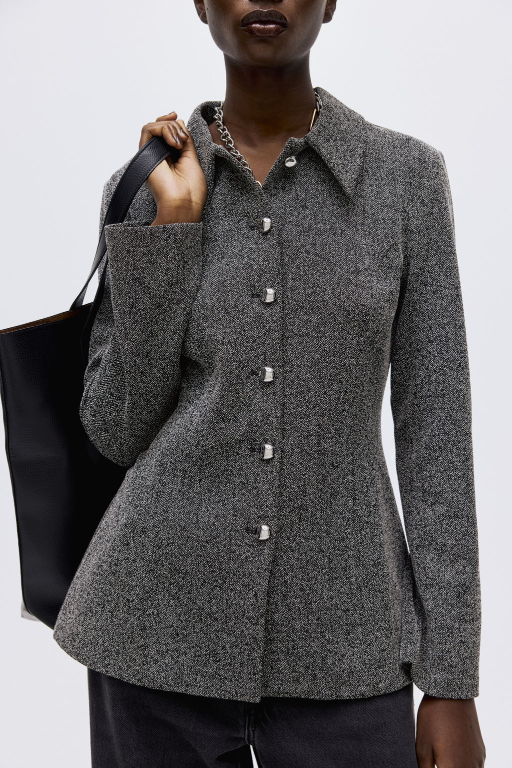 Chaqueta con cuello - H&m фото 2