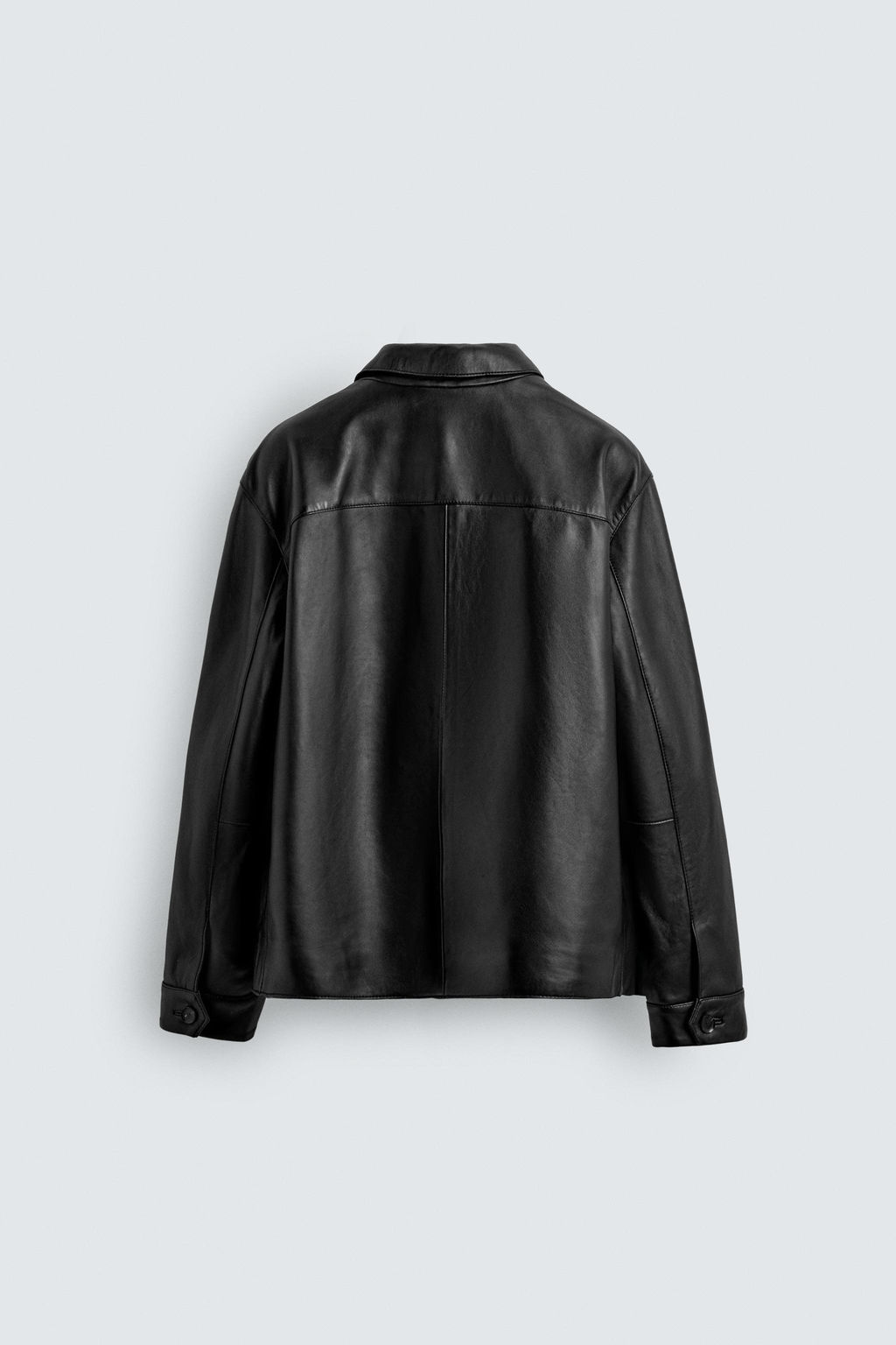 LEATHER JACKET - Zara фото 8