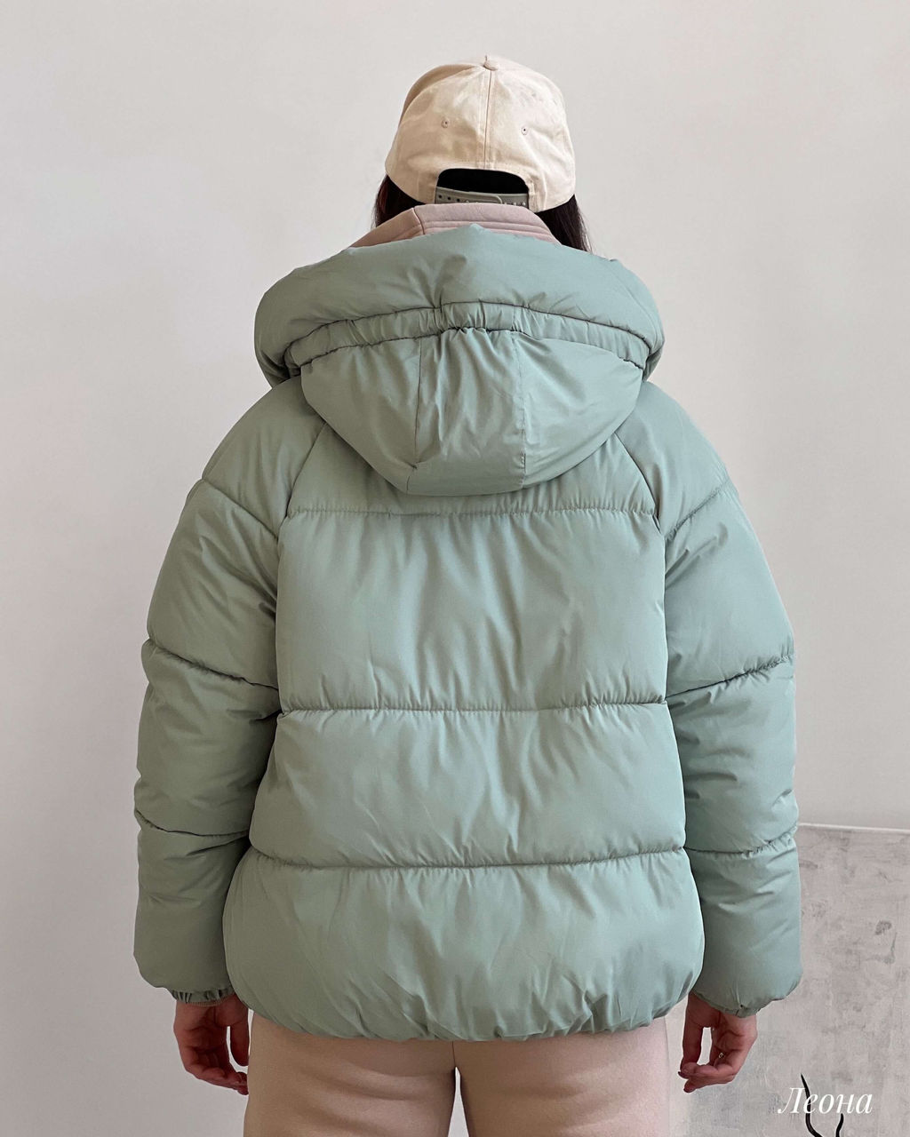 Куртка Леона (фисташковый) - Nadi bordo фото 6