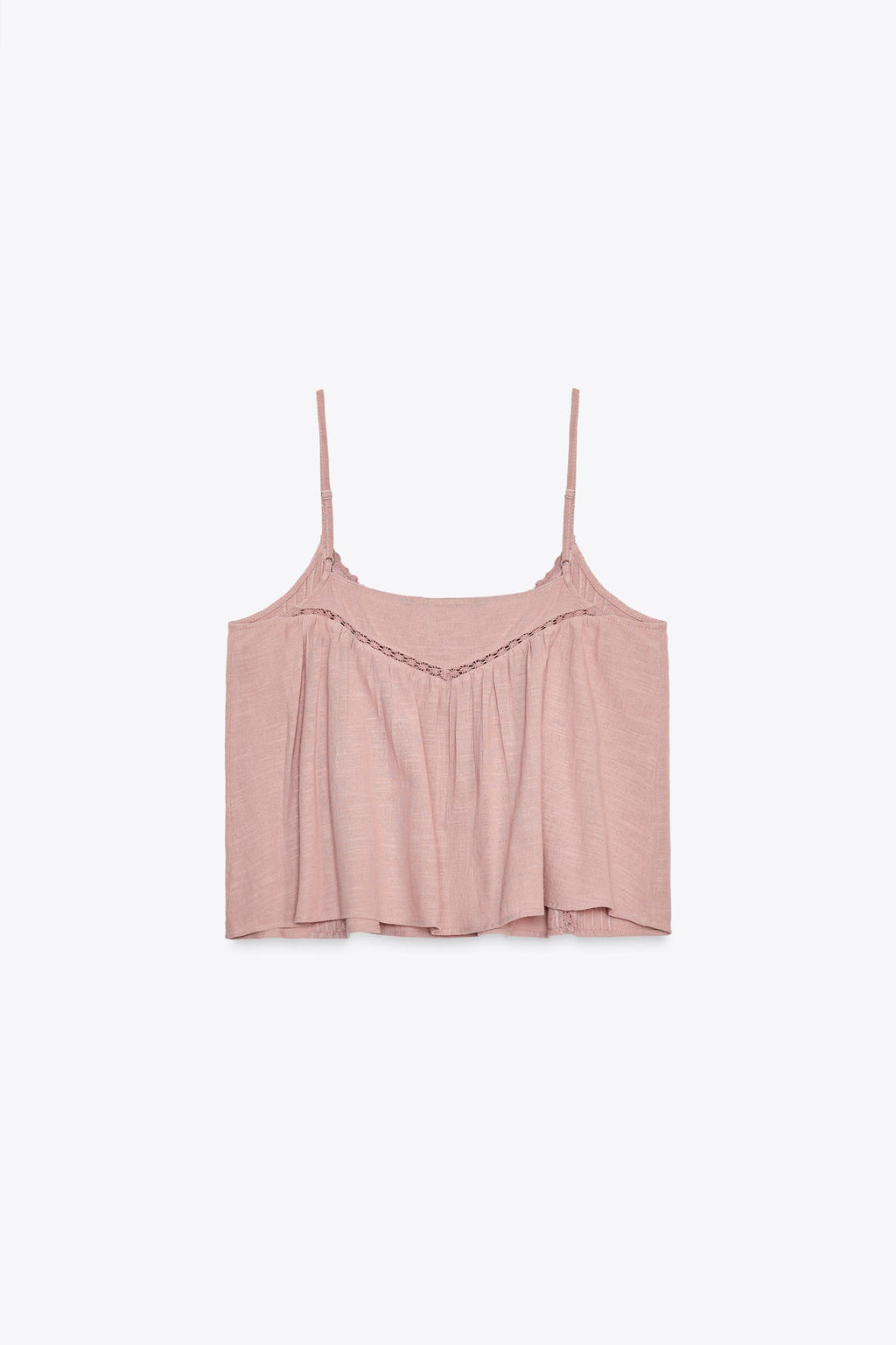 EMBROIDERED COTTON TOP - Zara фото 20