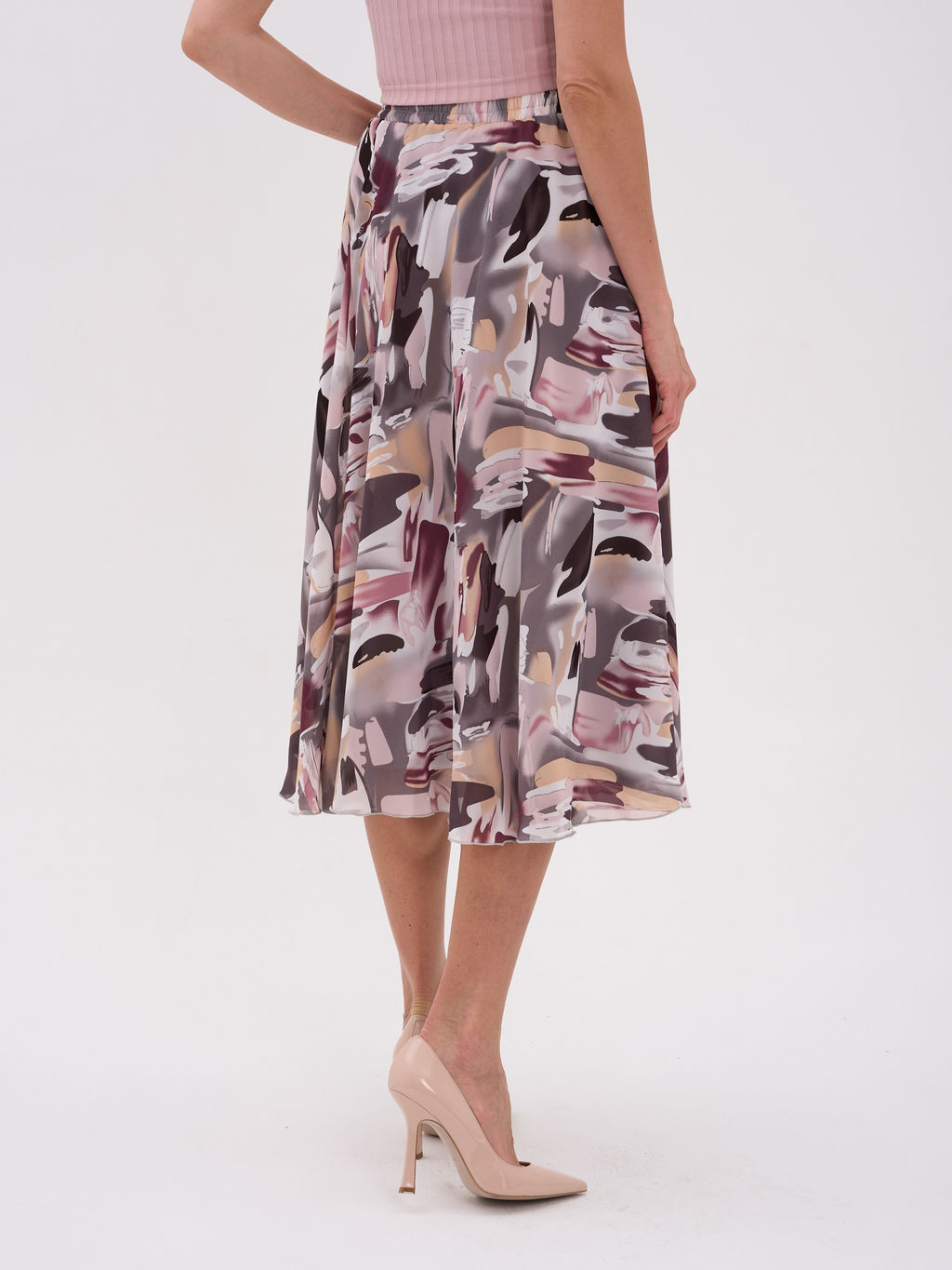 шифоновая юбка - Трика фото 4