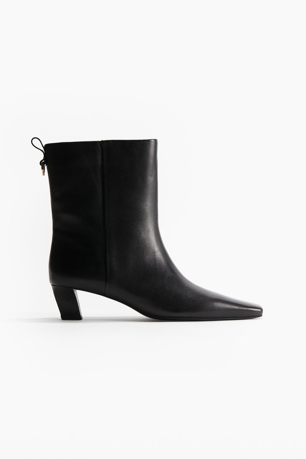 Botines de piel con tacon - H&m фото 6