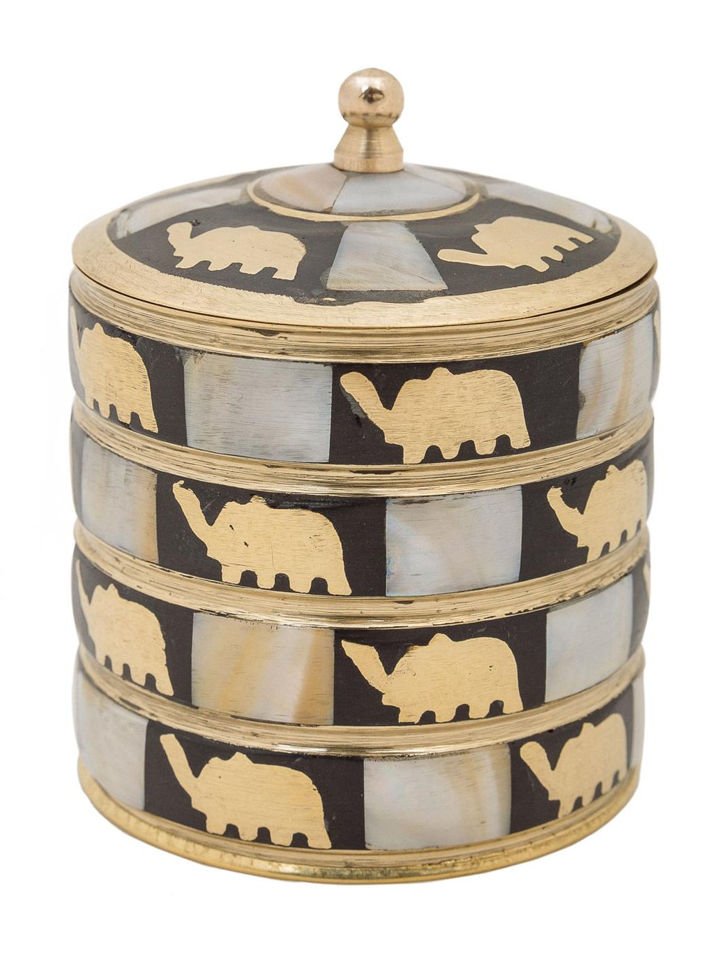 Шкатулка с перламутромСлон №Шк201/4/4 (набор из 2х)