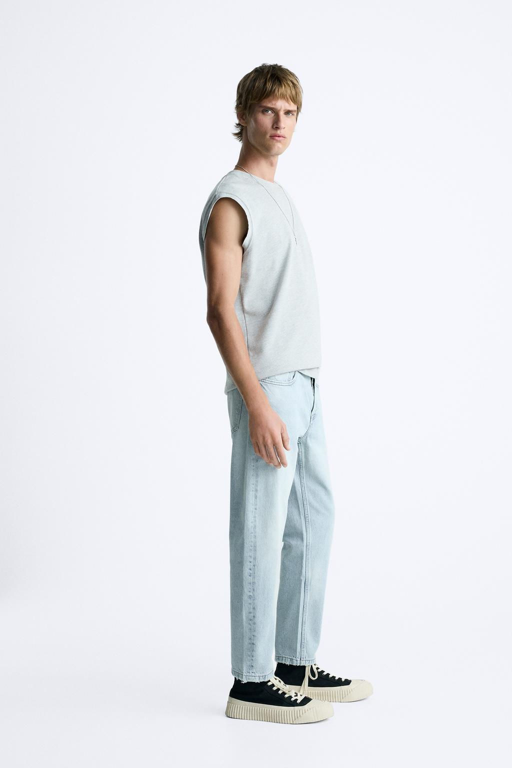 SLIM FIT CROPPED JEANS - Zara фото 40