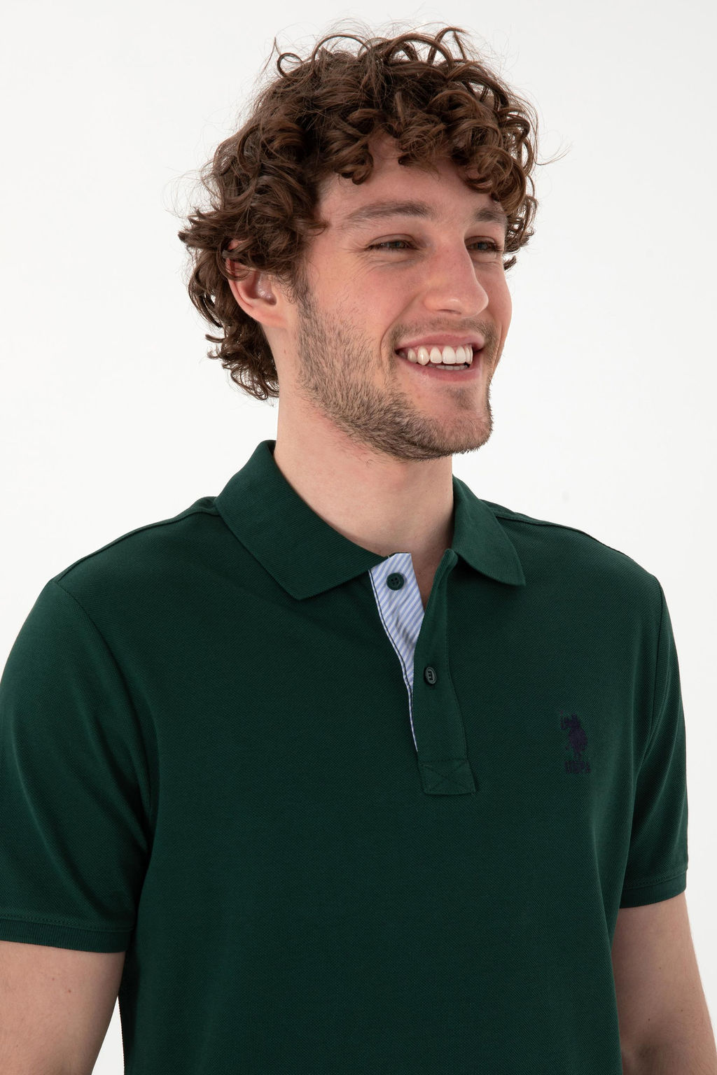 Erkek Koyu Ye_il Basic Ti__rt Sepette S_rpriz _ndirim - U.s. polo assn фото 9