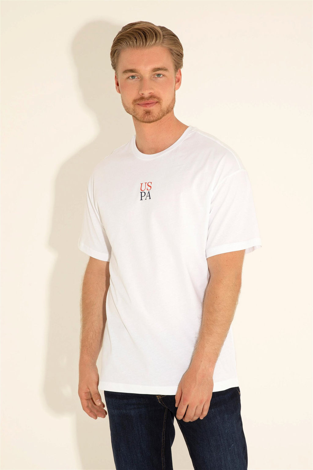 Мужская белая футболка - U.s. polo assn фото 9