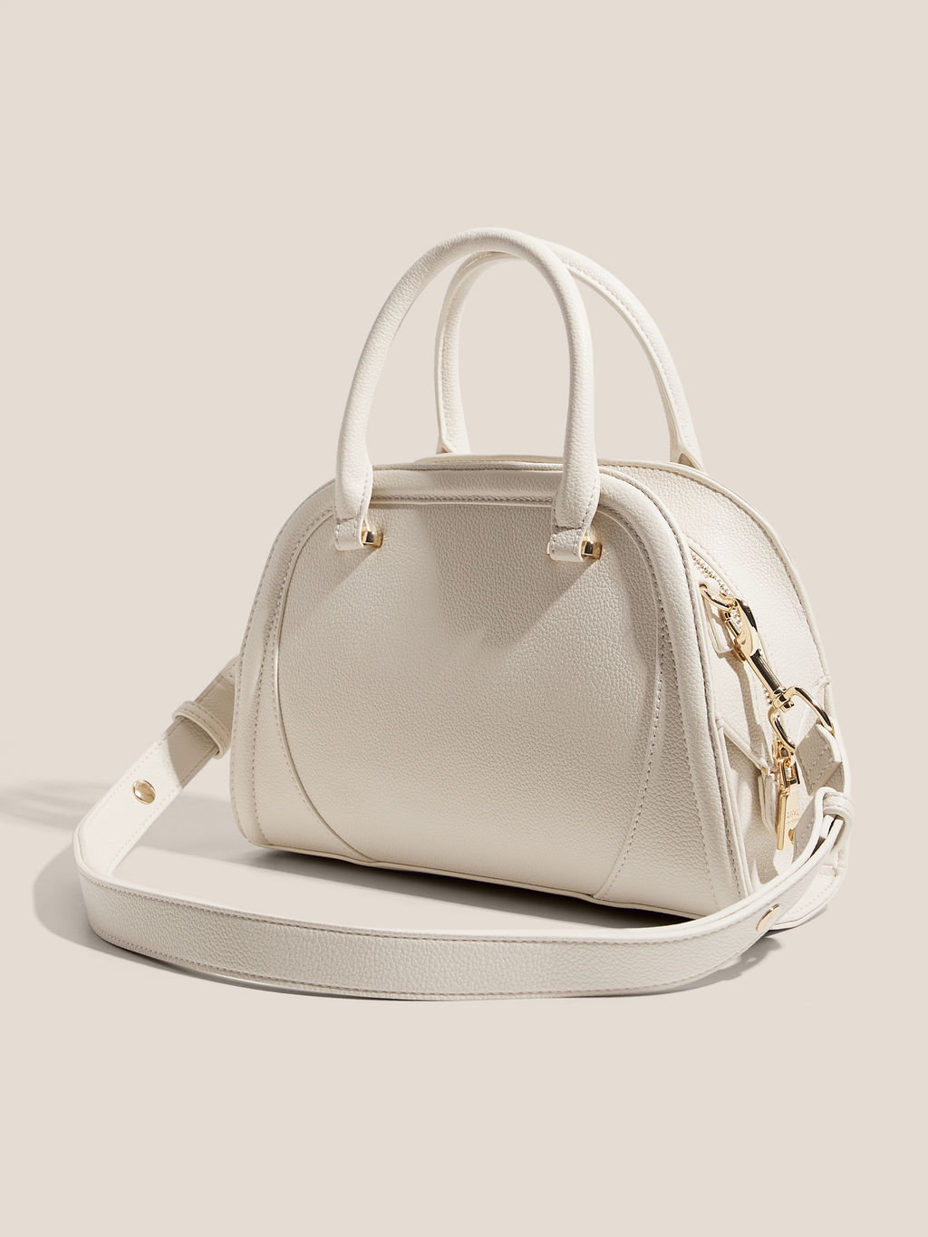 Женский тоут LOVE MOSCHINO LO_GO Артикул 4561136, молочно-белый  фото 4