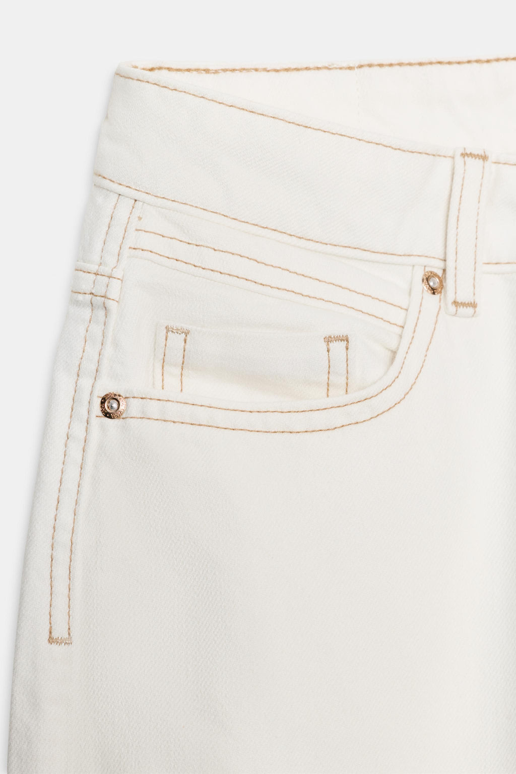 JEANS Z.03 STRAIGHT HIGH-WAIST LONG LENGTH - Zara фото 4