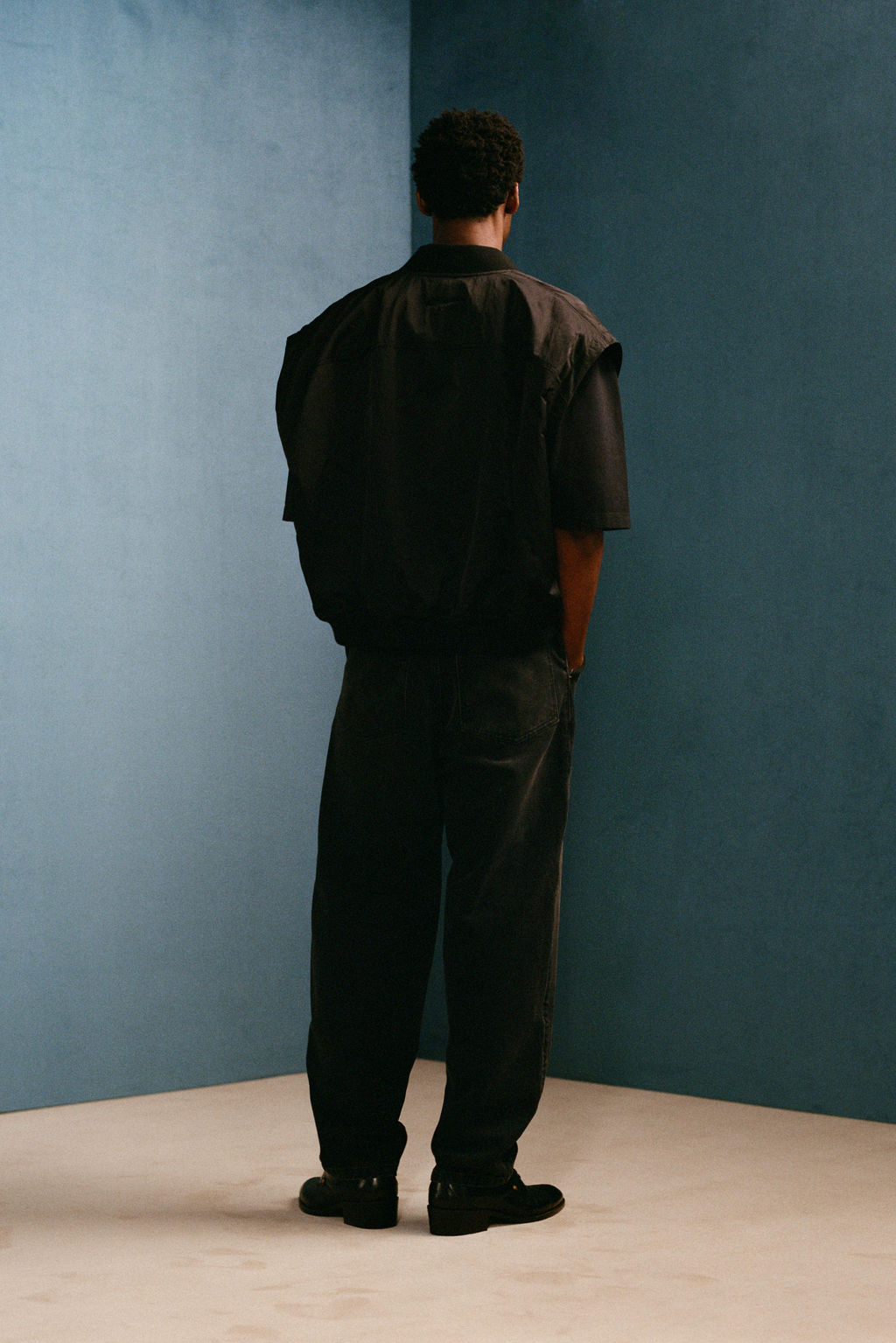 JEANS HIGH RISE BARREL FIT WILLY CHAVARRIA X ZARA / Negro  фото 2