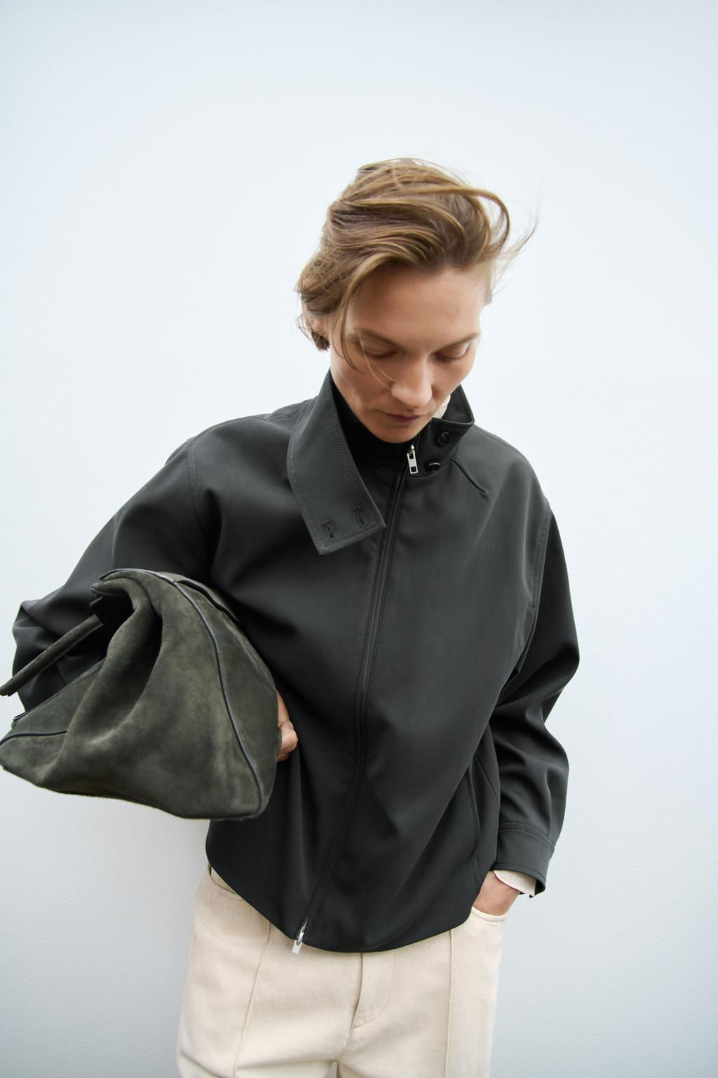 MINIMAL JACKET ZW COLLECTION - Zara фото 3
