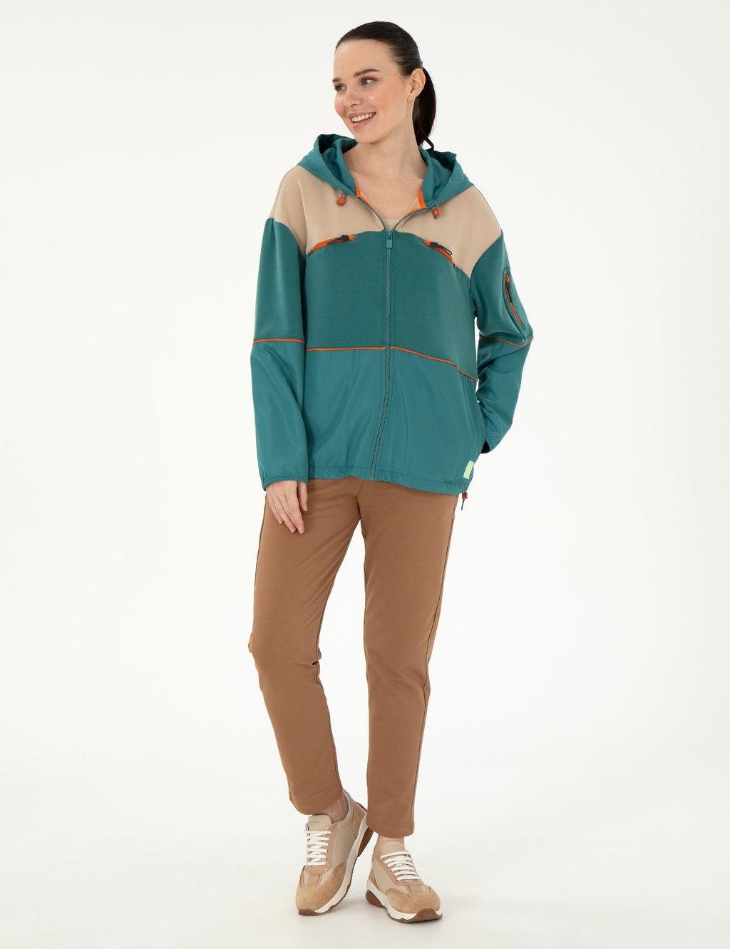 Koyu Ye_il Comfort Fit Sweatshirt