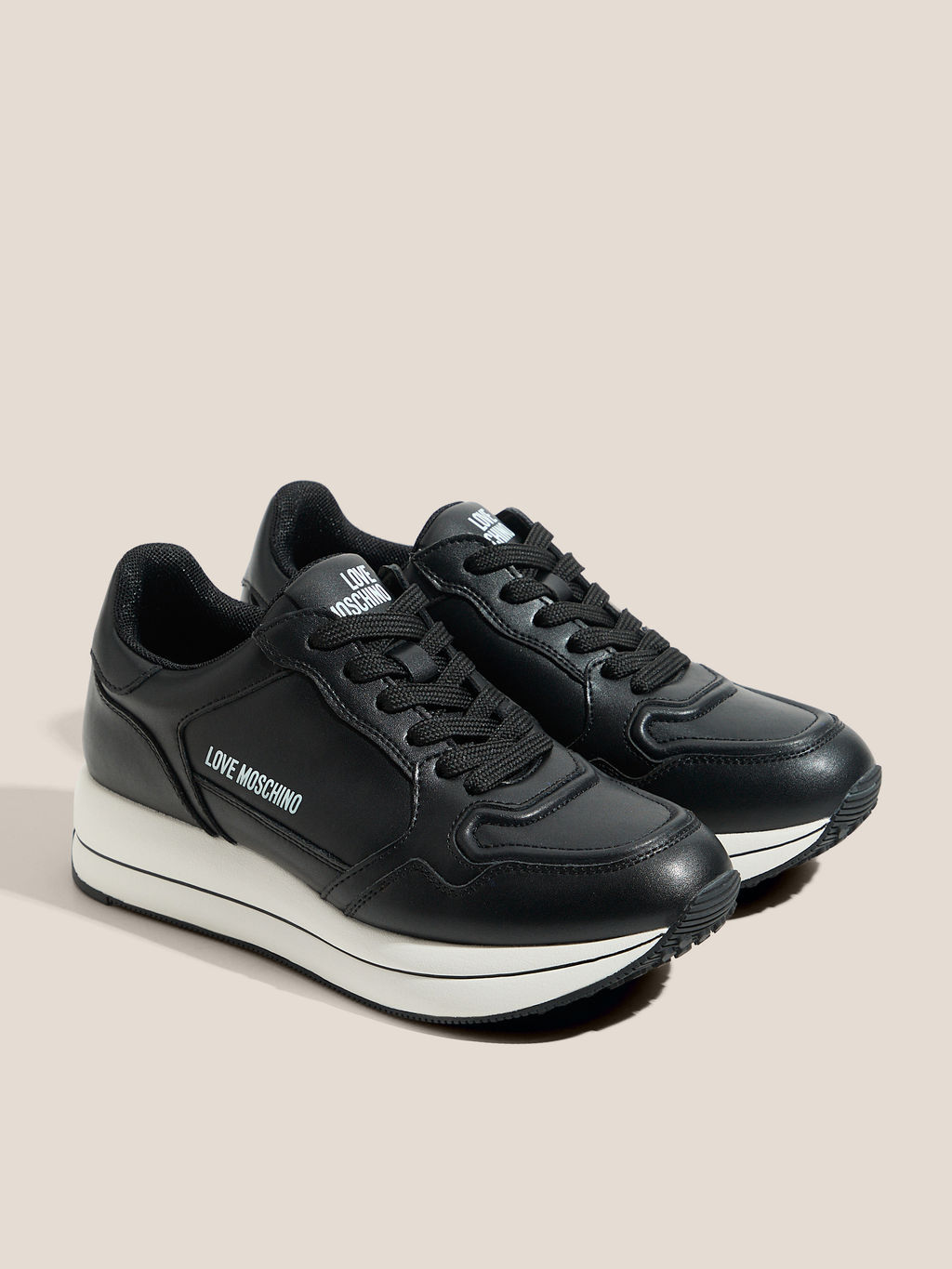 Женские кроссовки LOVE MOSCHINO DAILY RUNNING Артикул 4562798, черный  фото 2