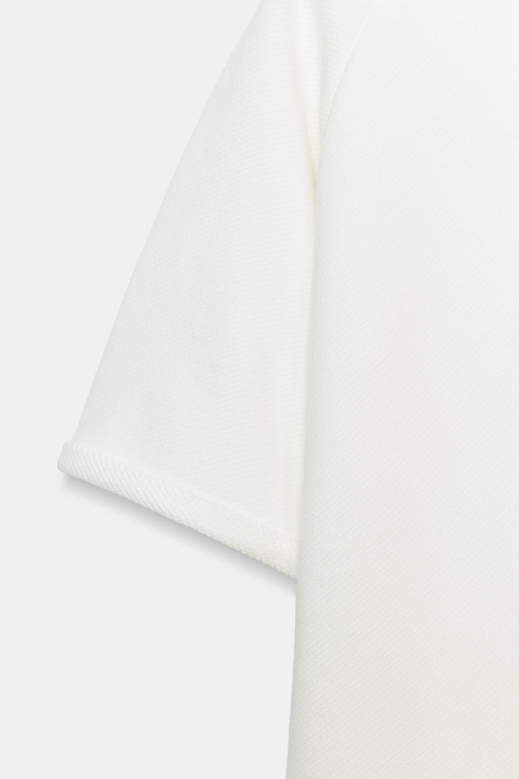 SUDADERA MANGA CORTA / Blanco roto - Zara фото 8
