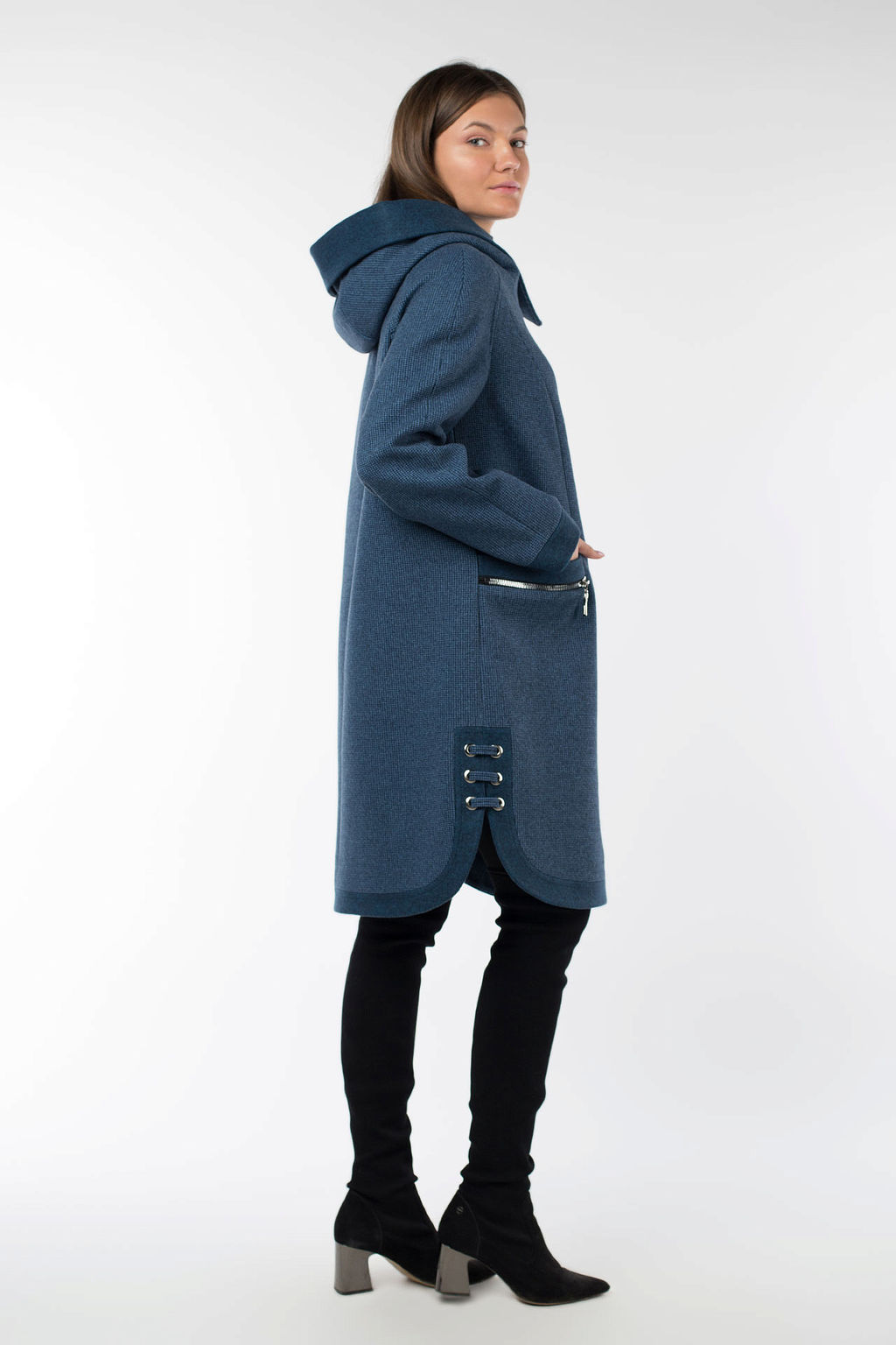 01-10154 Пальто женское демисезонное