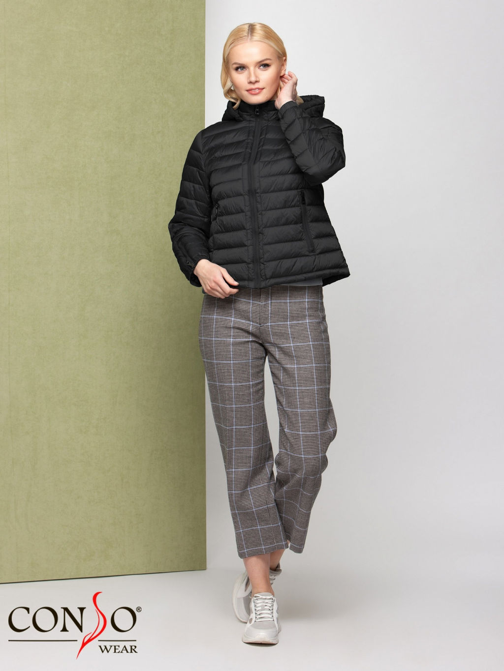 Conso/SS 200120 - nero Куртка женская